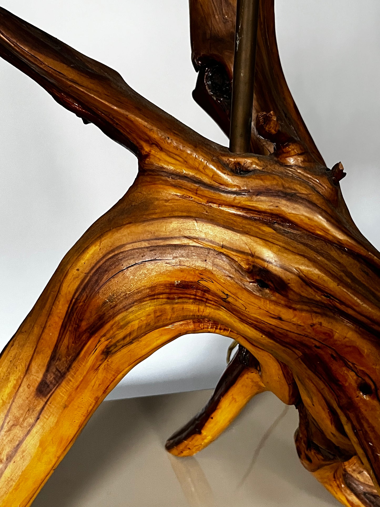 MCM Vintage Driftwood Lamp