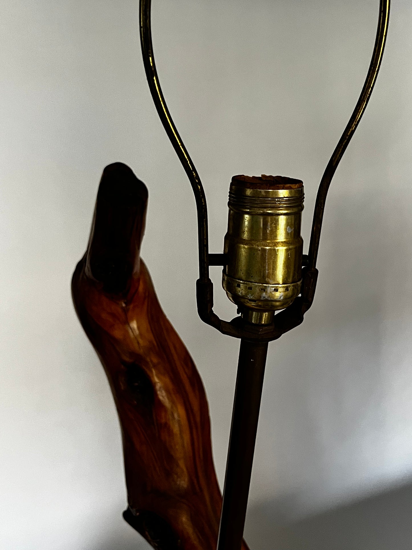 MCM Vintage Driftwood Lamp