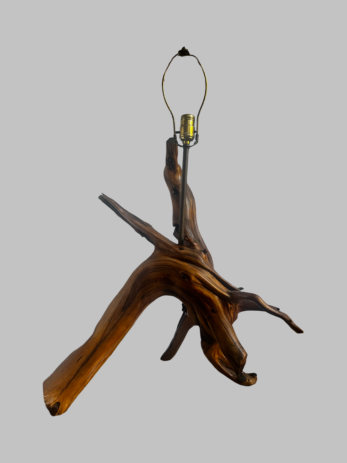 MCM Vintage Driftwood Lamp