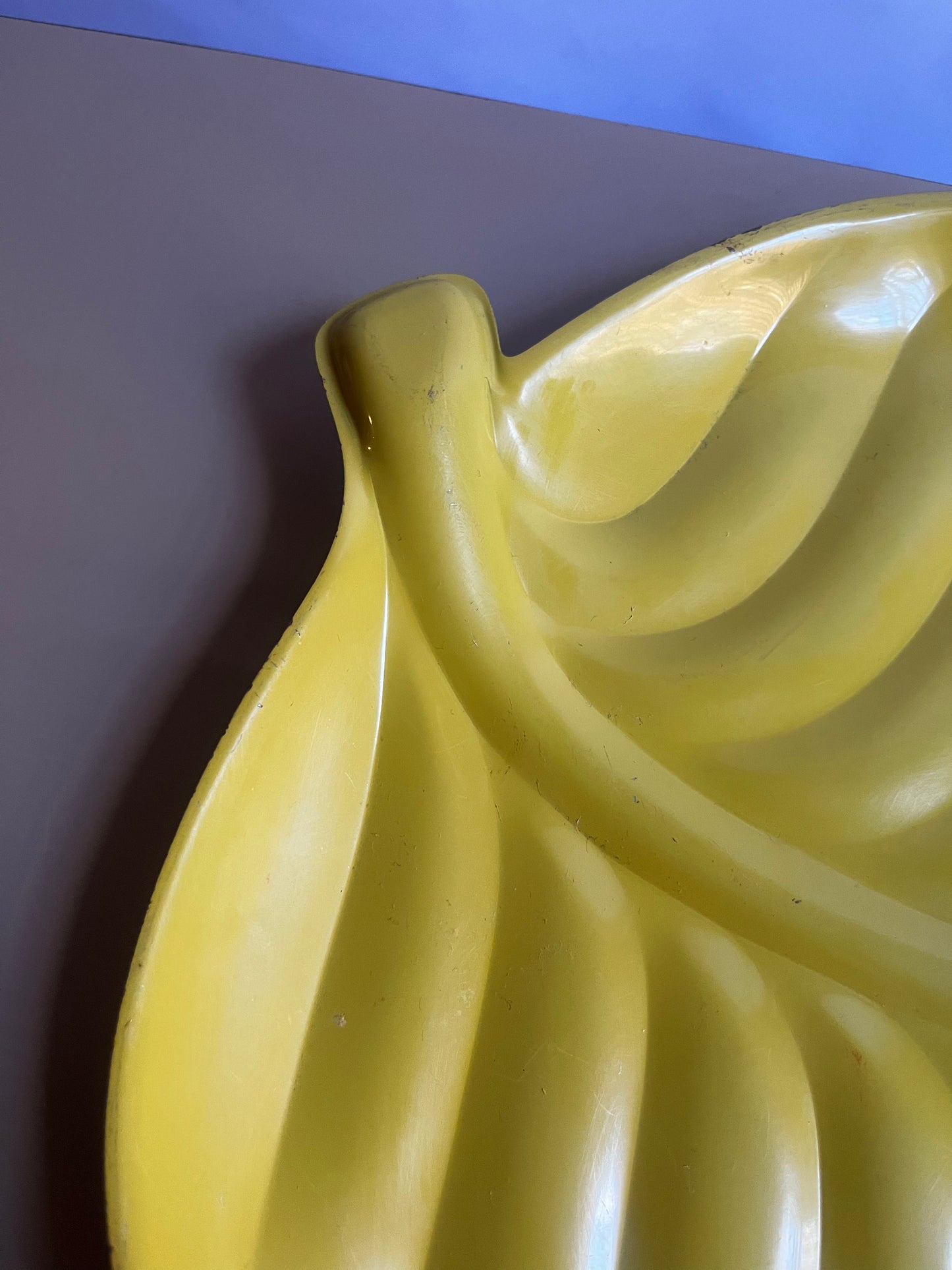 Metal Leaf Serving Tray