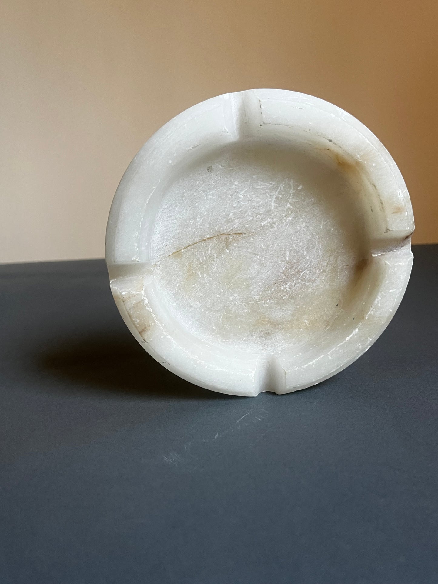 Alabaster Ashtray | Natural Stone Catchall