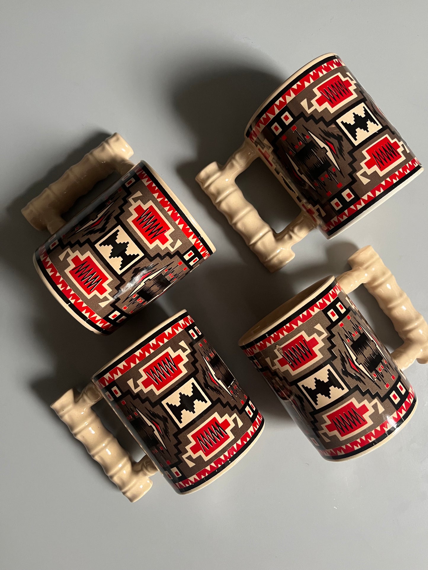 Royal Crown Southwestern Mugs | Set of 4