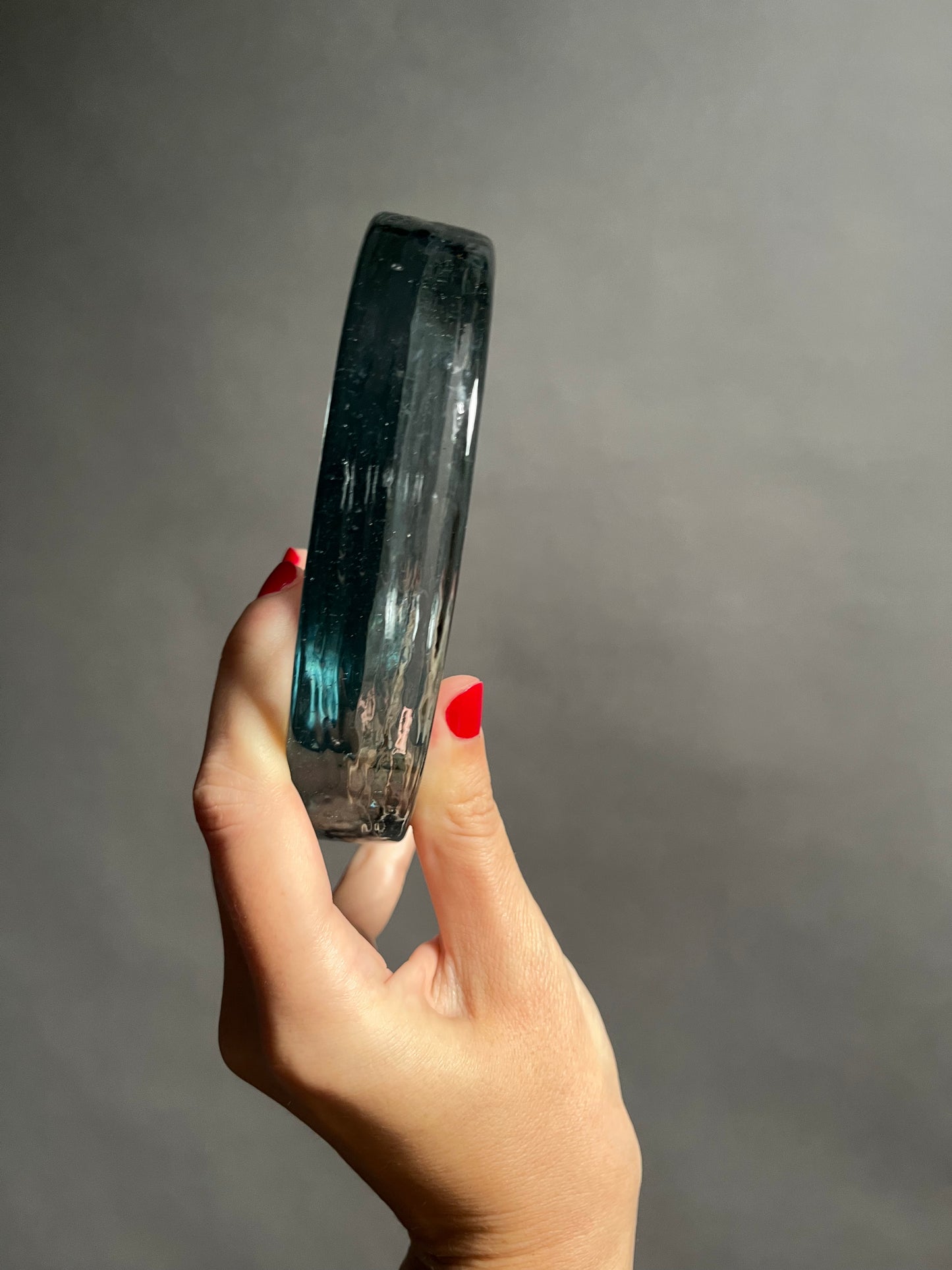 Blue Glass Catch-All