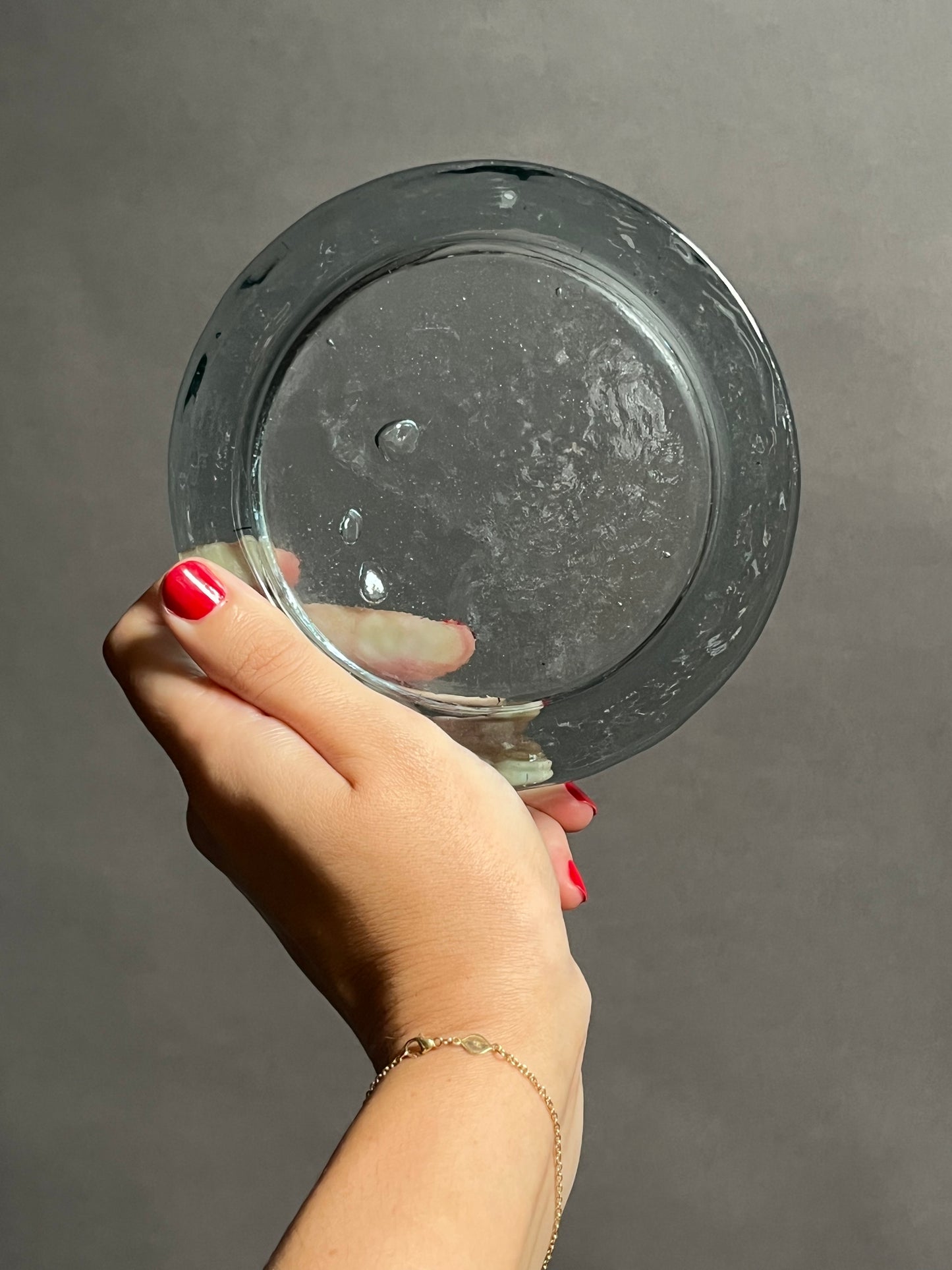 Blue Glass Catch-All