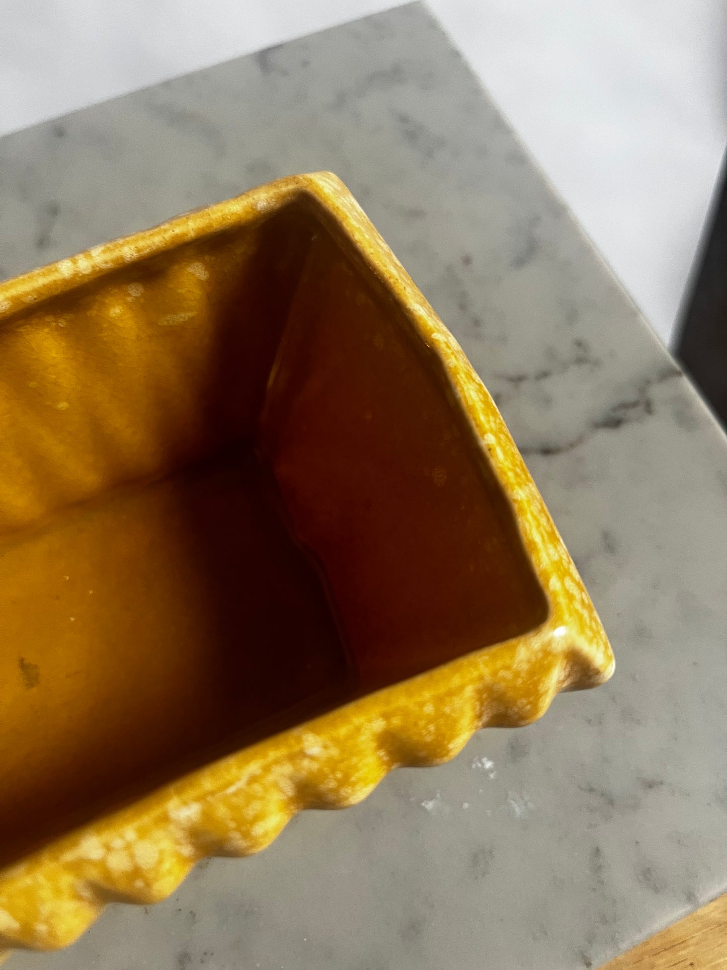 MCM Ceramic Speckled Planter | Made in USA by Brush