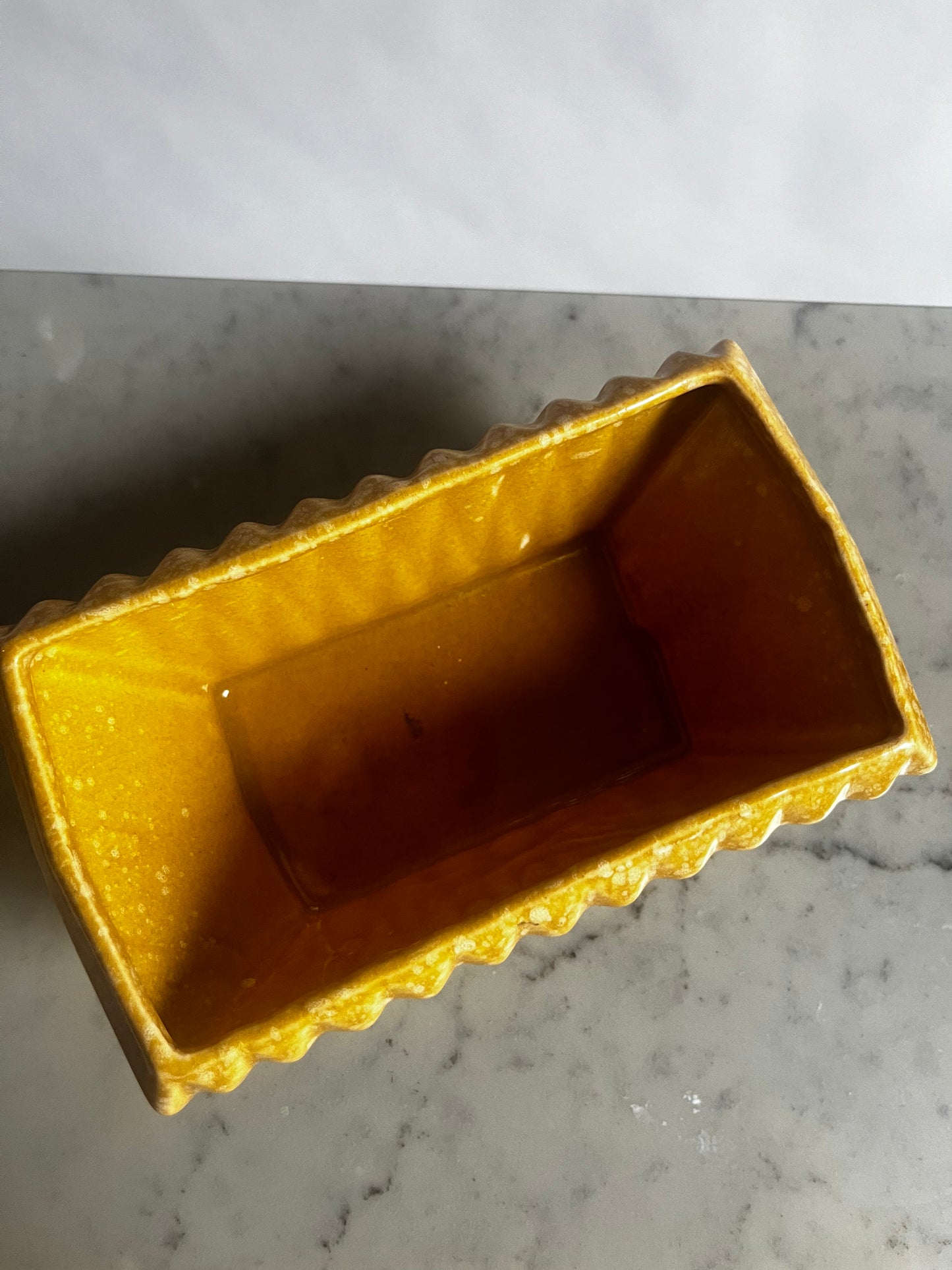 MCM Ceramic Speckled Planter | Made in USA by Brush