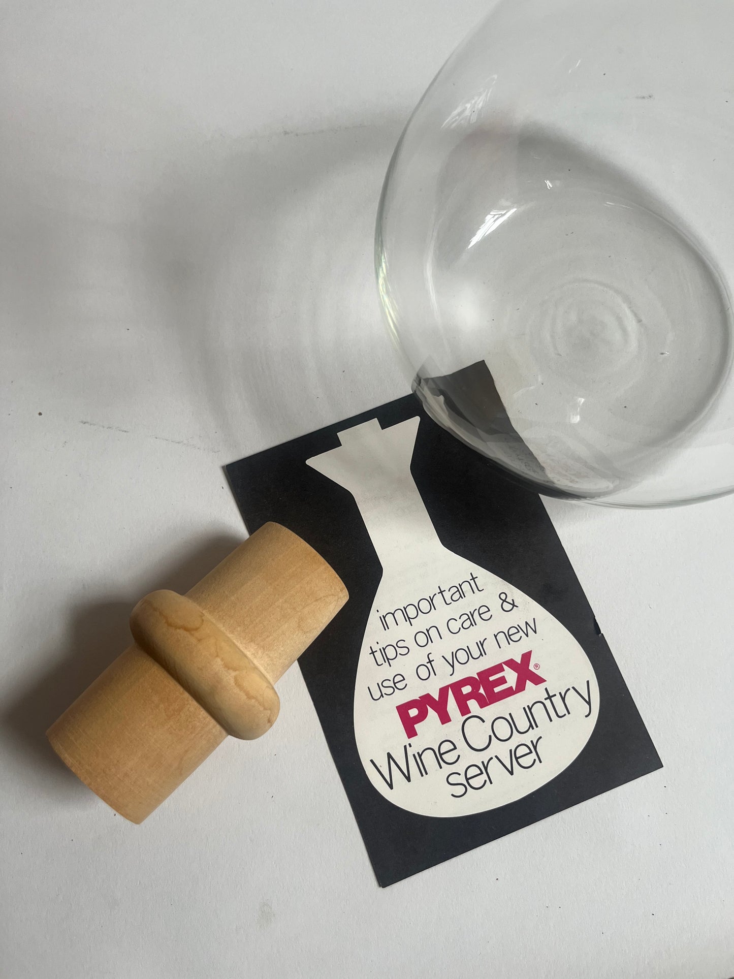 Pyrex Wine Decanter