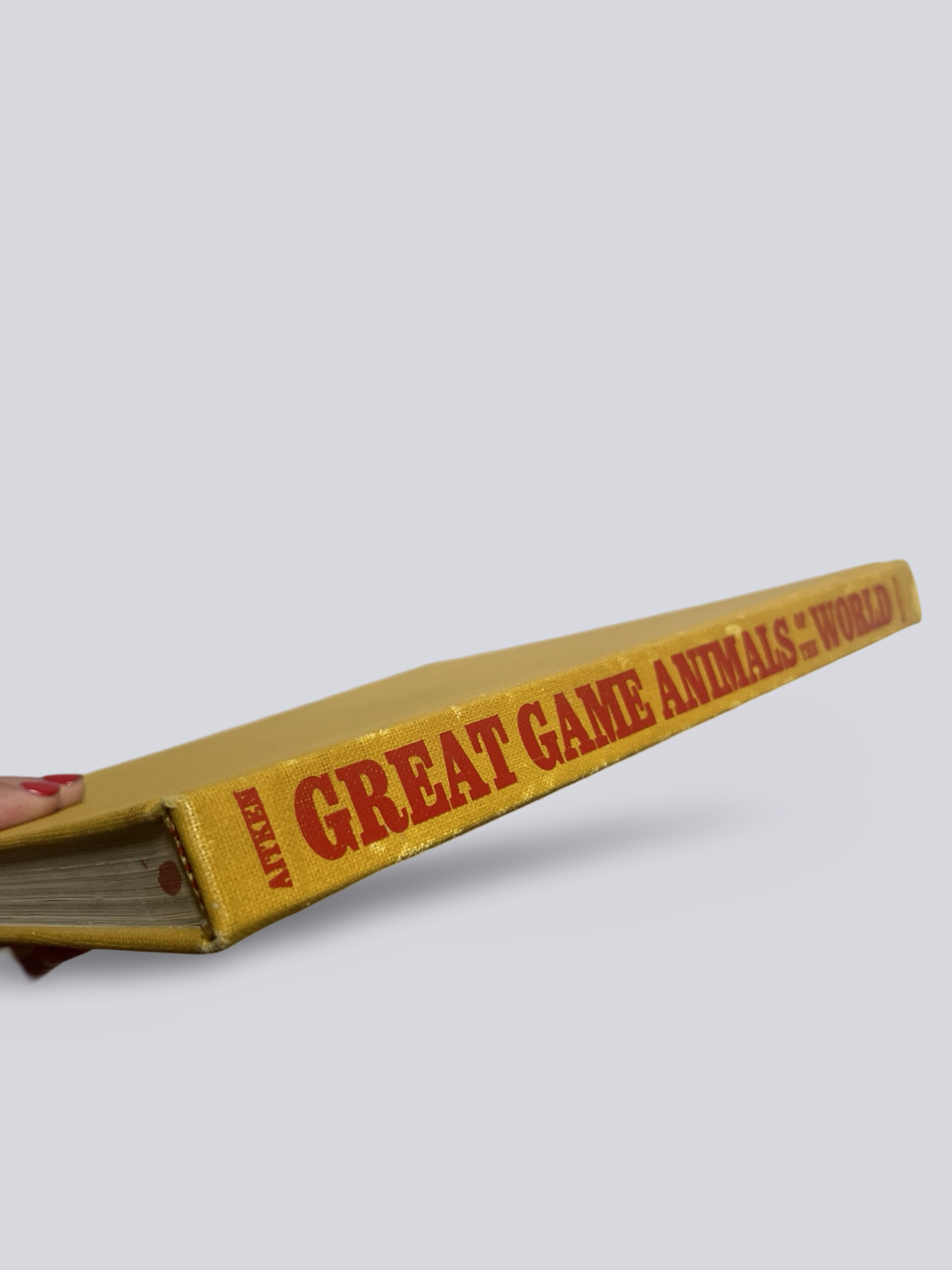 Great Game Animals of the World | Vintage book