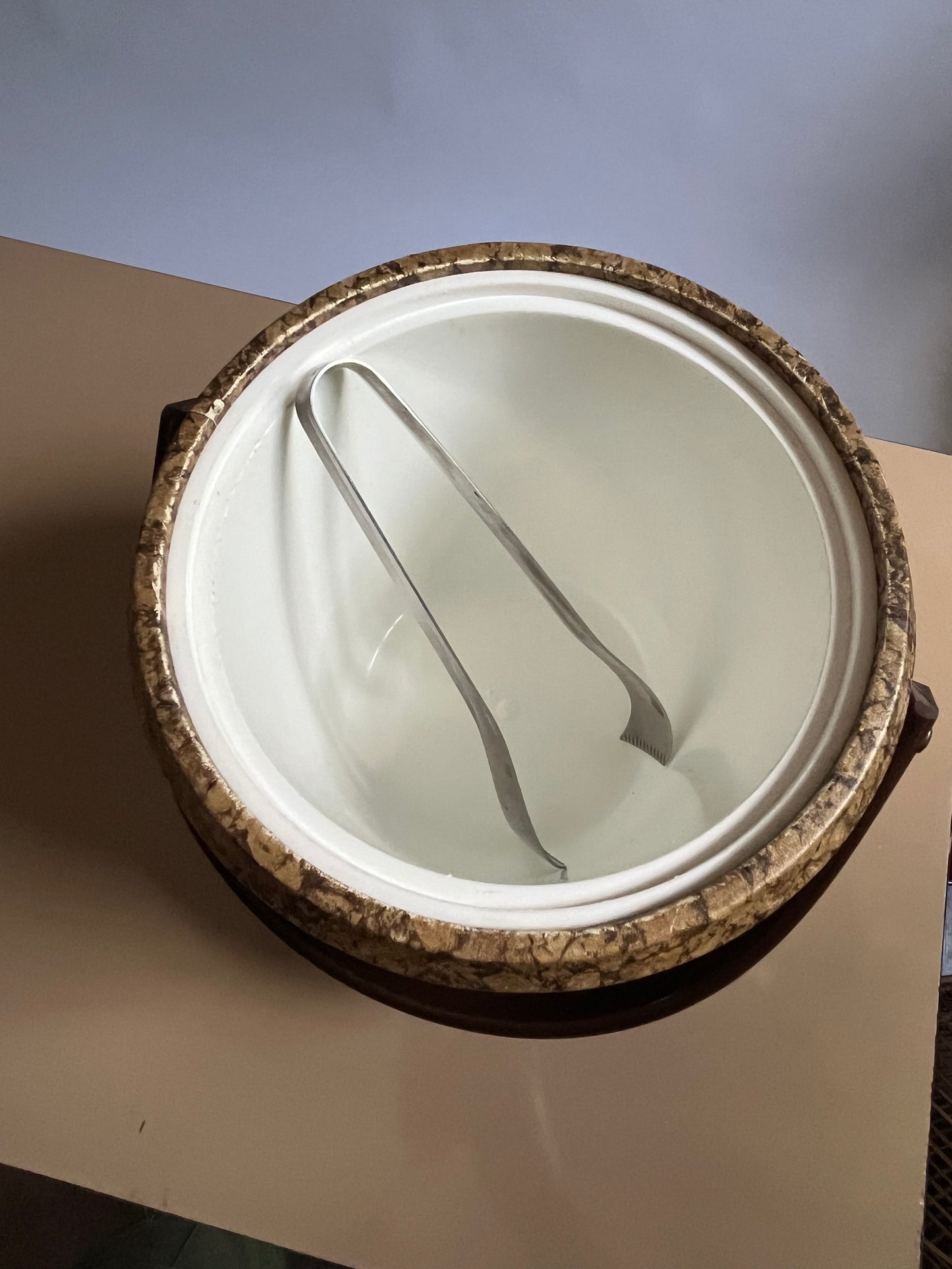 Faux Cork Ice Bucket | Morgan Designs
