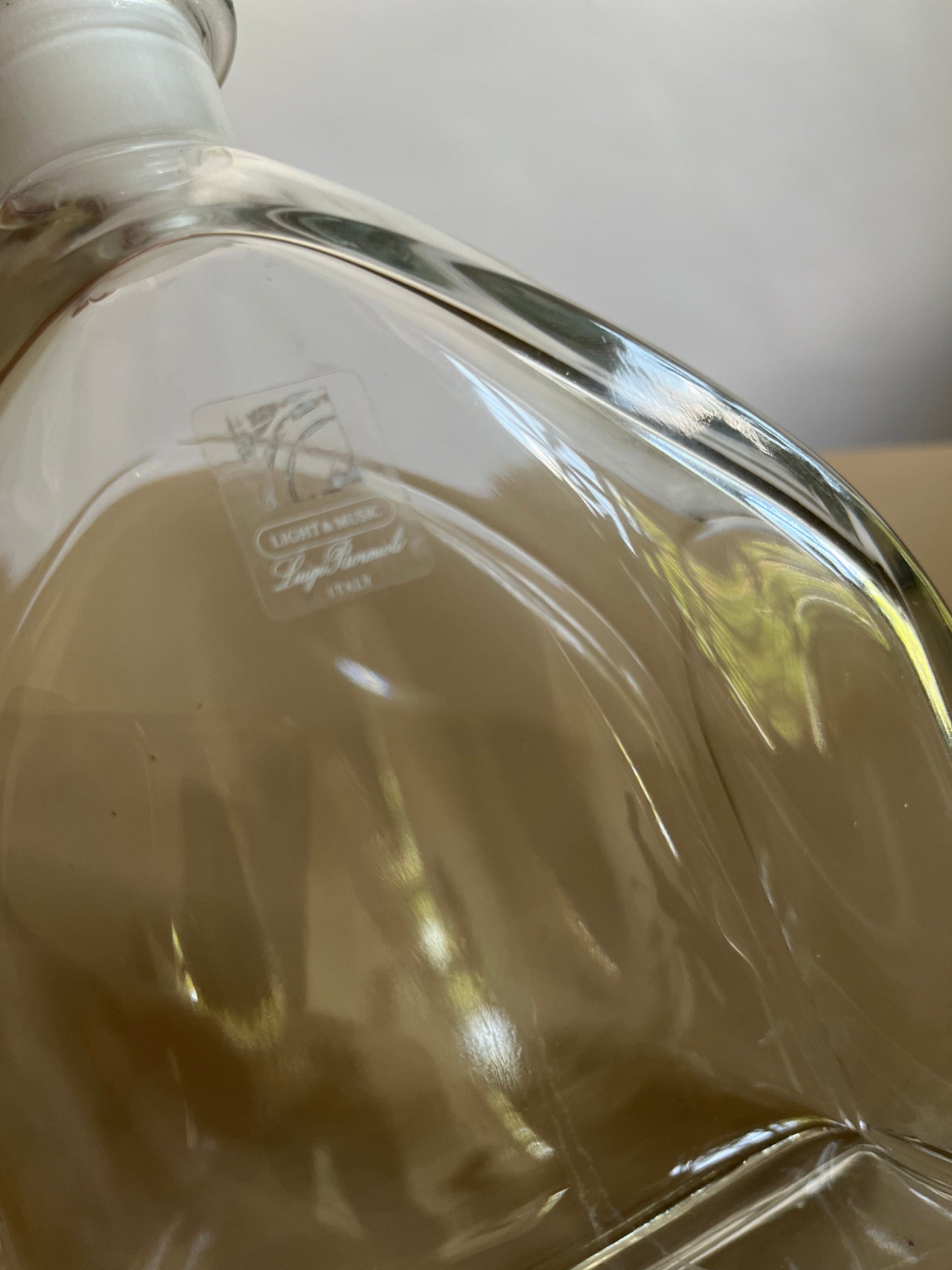Art Deco Decanter | Luigi Bormioli Made in Italy