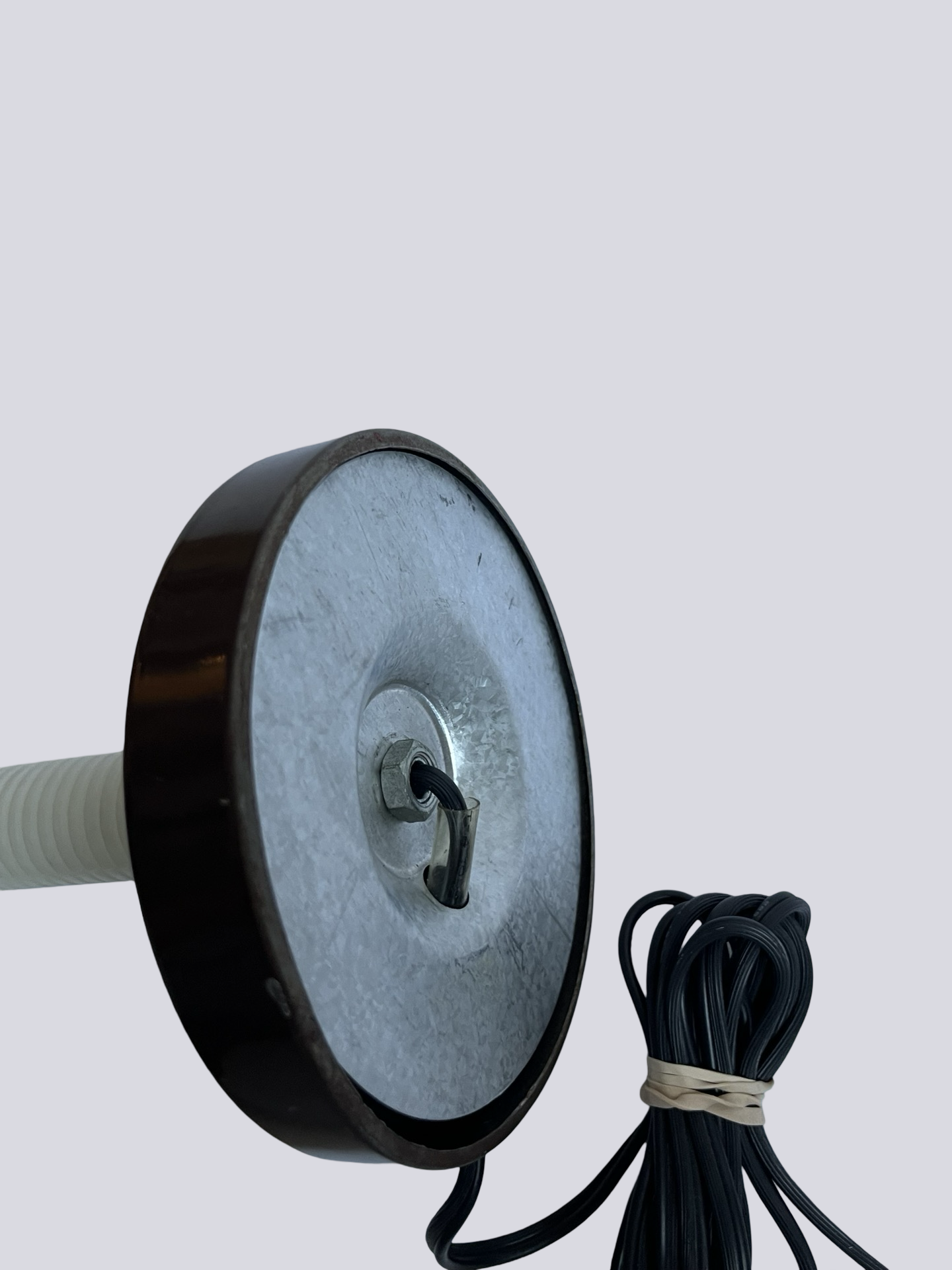 1980s Brown Gooseneck Lamp | MCM Revival Lighting