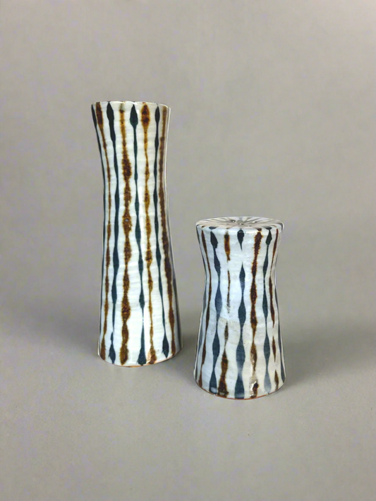 MCM Ceramic Salt & Pepper Shaker Set