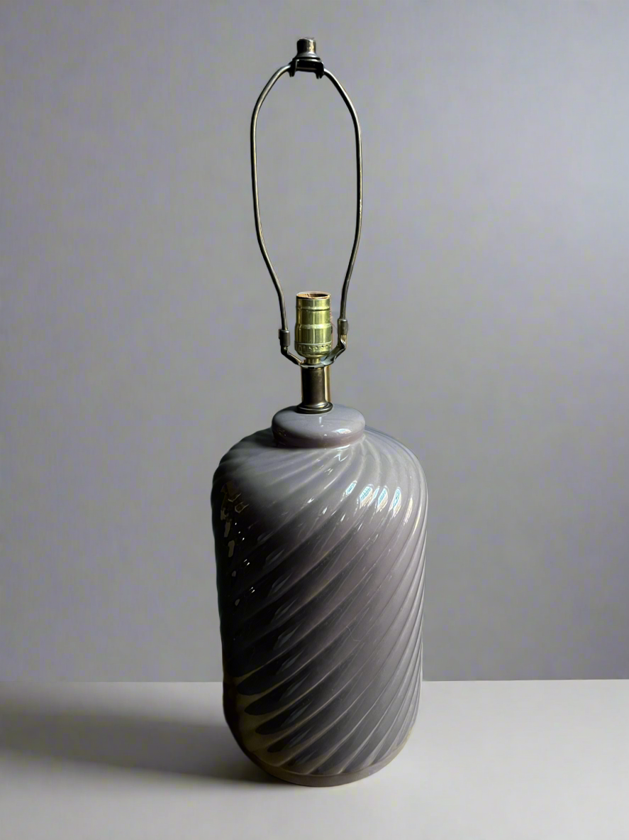 Postmodern Twisted Ceramic Table Lamp