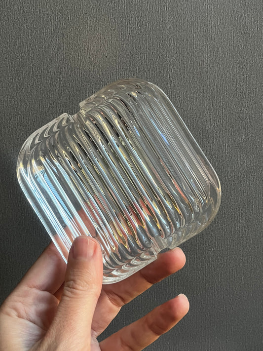 Quattro Glass Ashtray | 1960s Villeroy & Boch