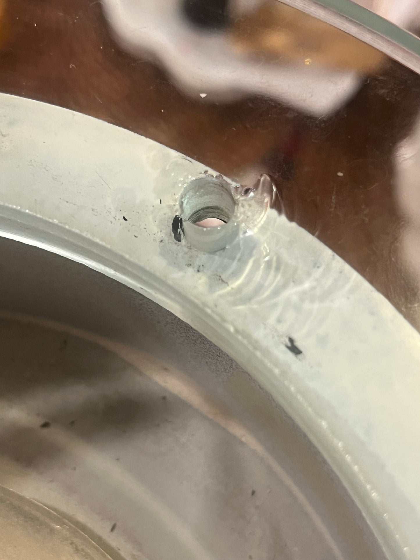 Memphis-Style UFO Table Lamp | 80s–90s Postmodern Stacked Glass