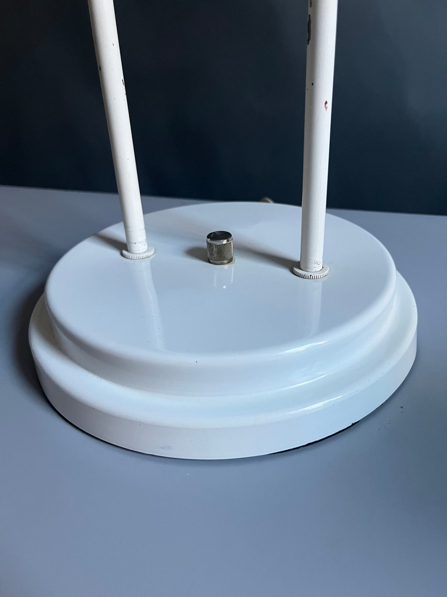 Memphis-Style UFO Table Lamp | 80s–90s Postmodern Stacked Glass