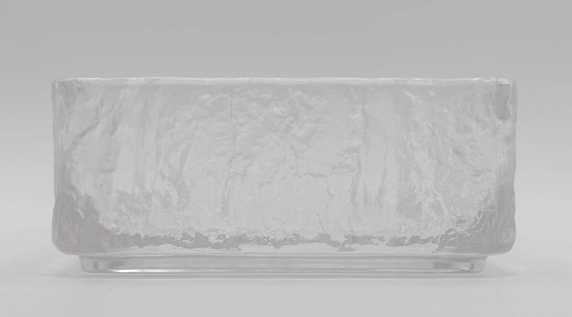 1970s Hoya Ice Bark Glacier Dish