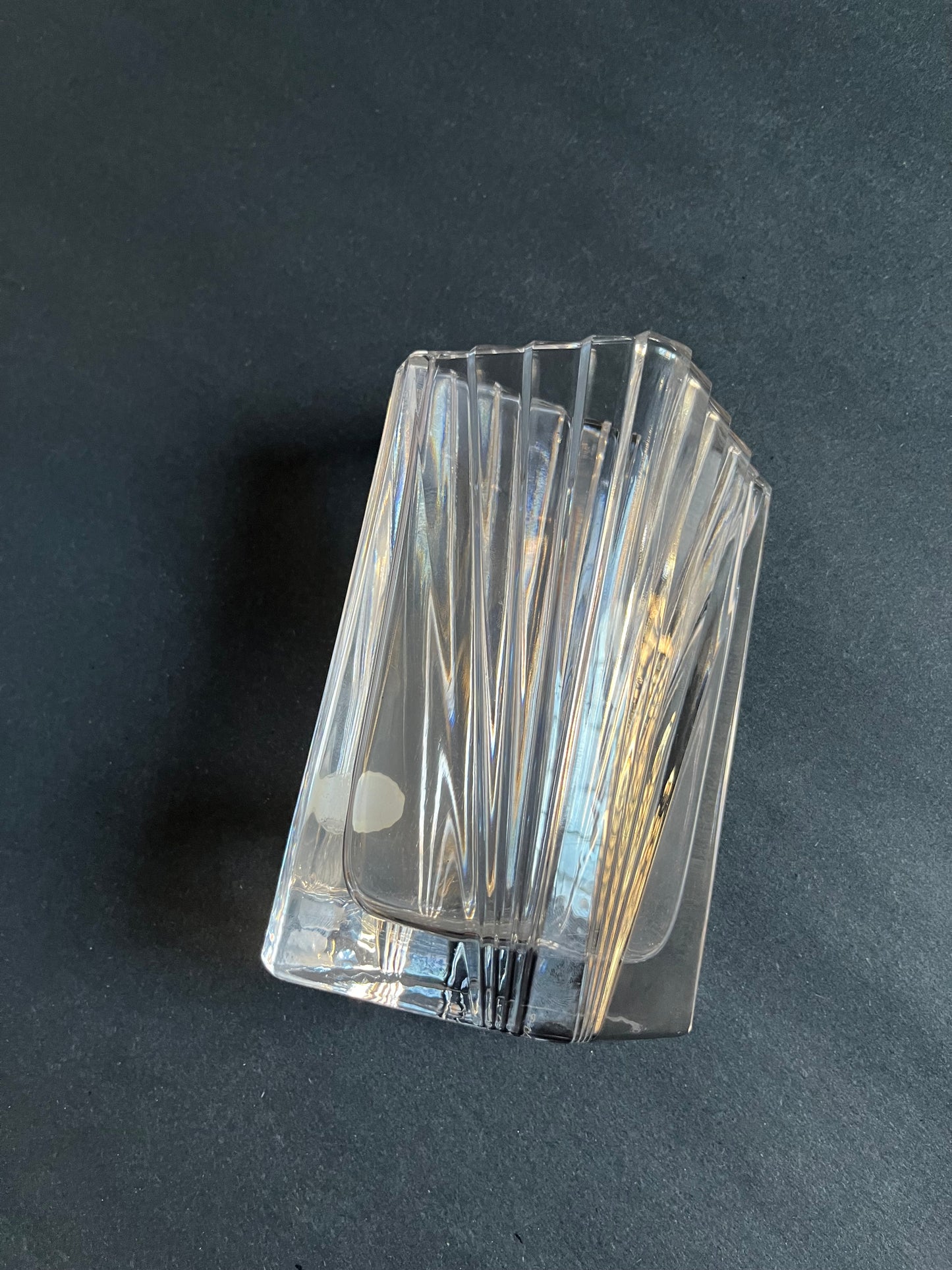 Deco Crystal Vase | Made in West Germany