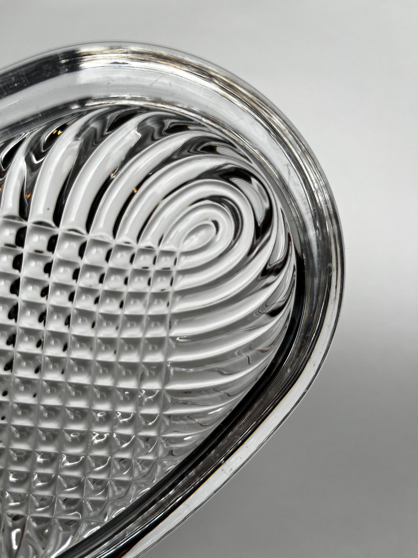 Dansk Mid Century Modern Glass Tray