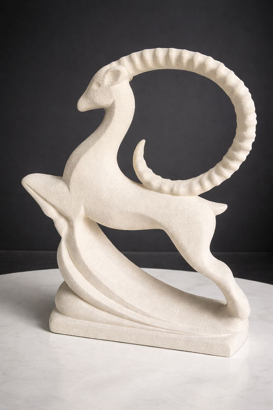 Ceramic Haeger Gazelle Figure
