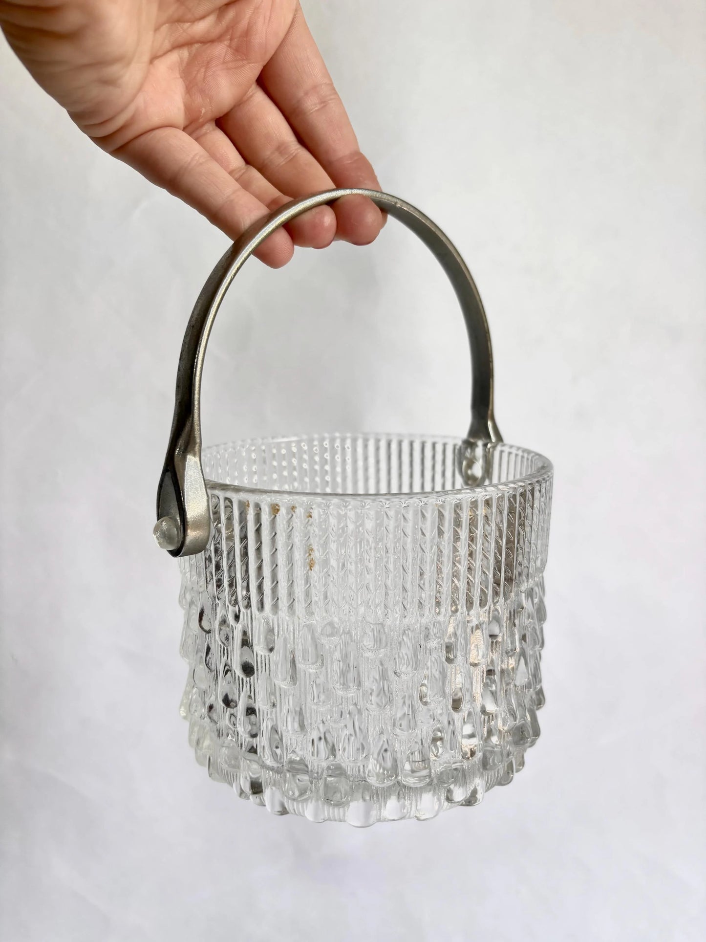 MCM Teleflora Crystal Ice Bucket | Made win France