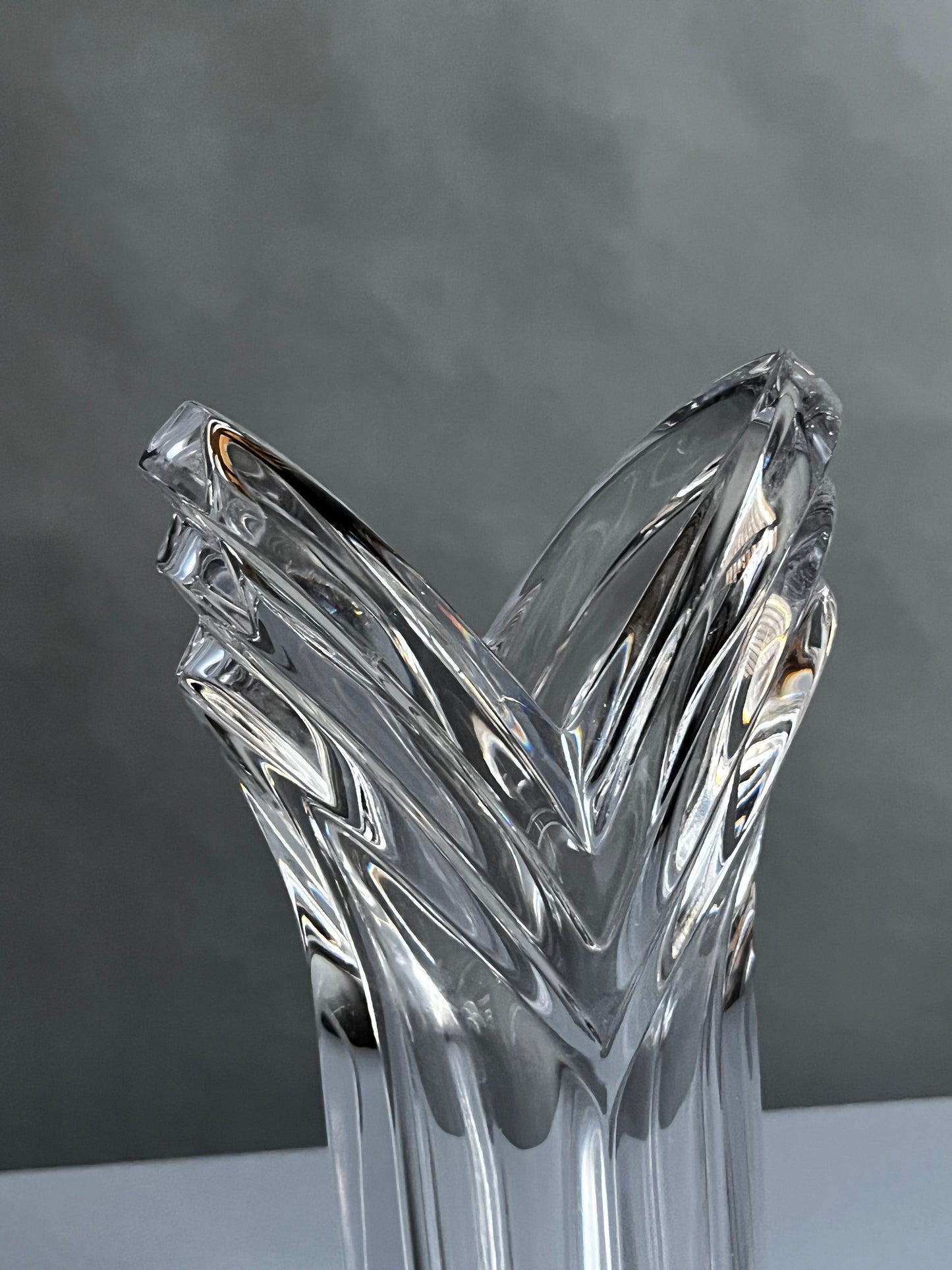 Mikasa Deco Crystal Vase