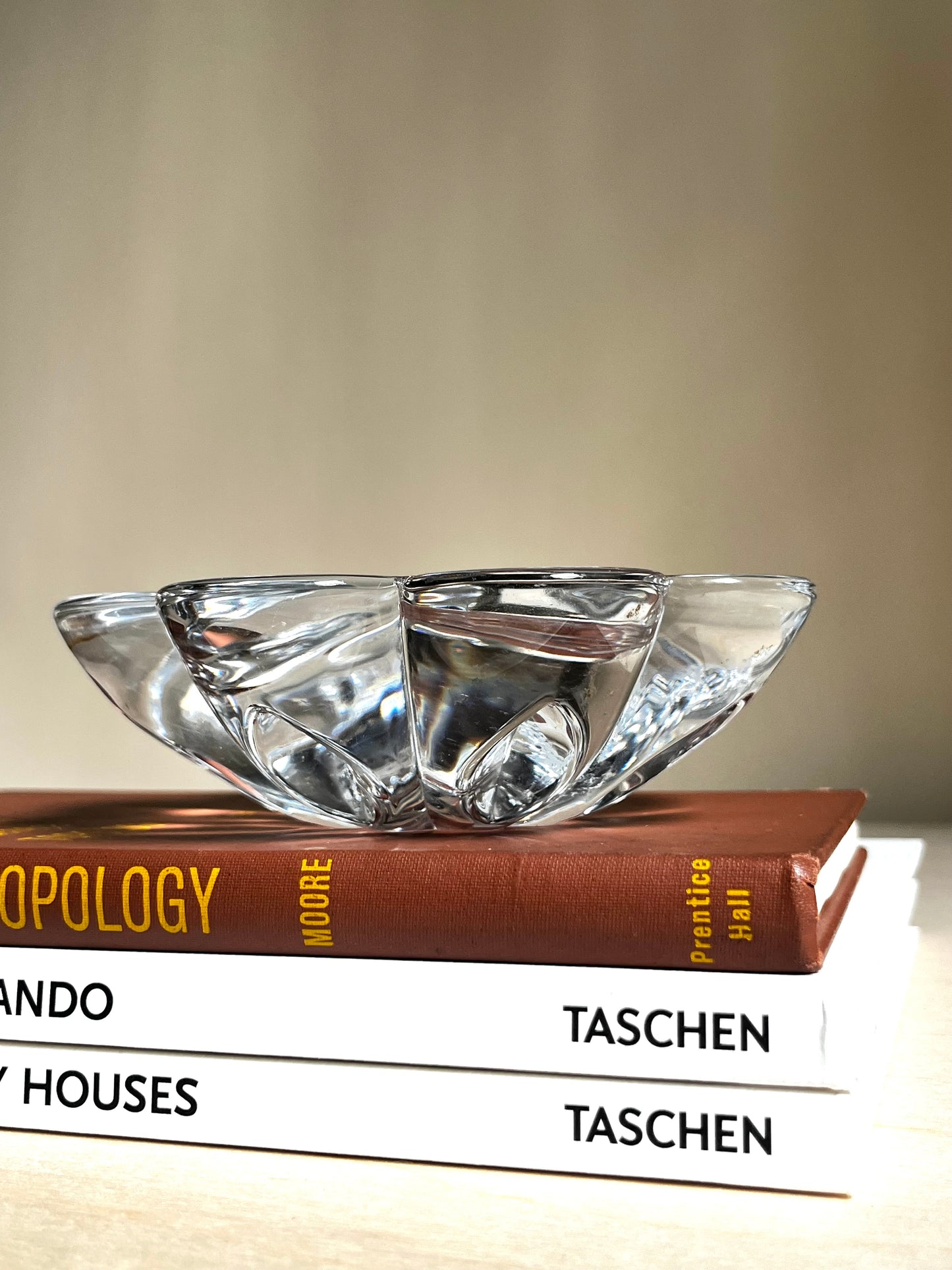 Miller Rogaska Crystal Daisy Votive Holder