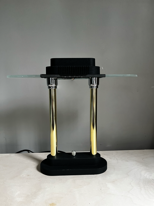 1990s Modern Banker’s Lamp