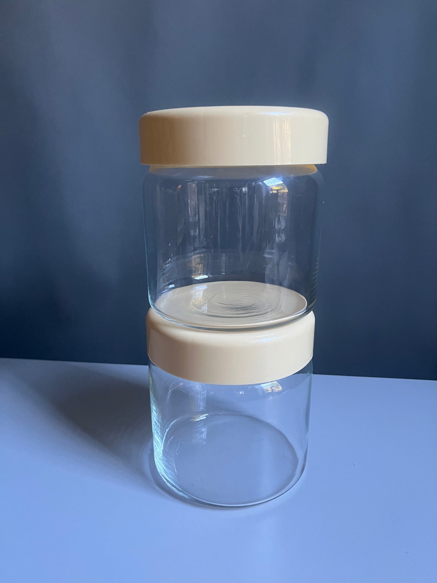 Glass Storage Jars - Heller Style | Set of 2