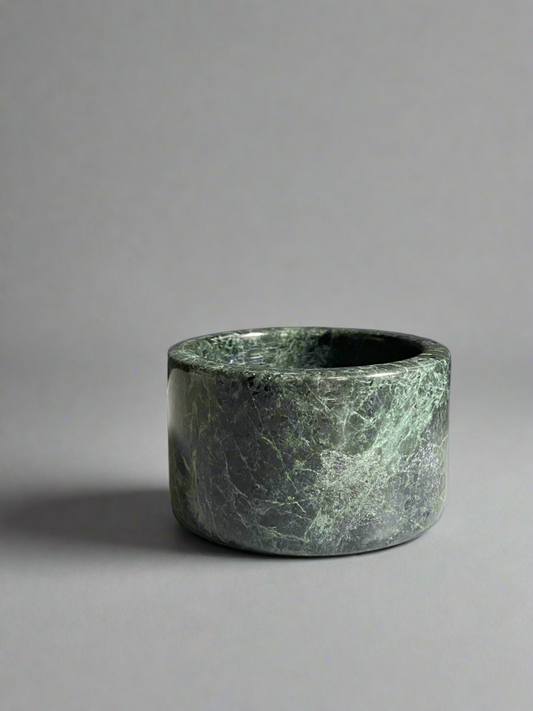 Green Marble Vessel/Bowl