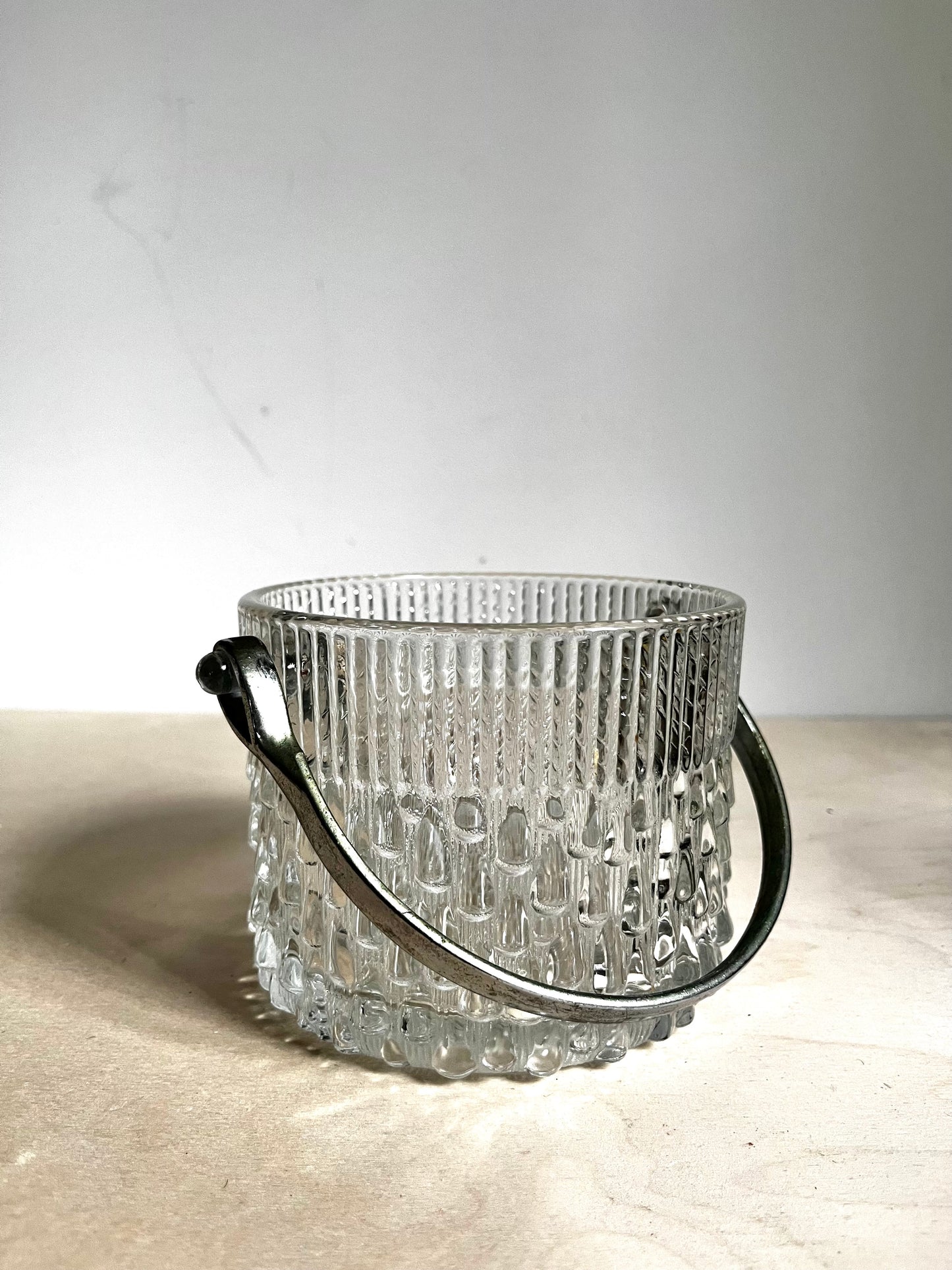 MCM Teleflora Crystal Ice Bucket | Made win France