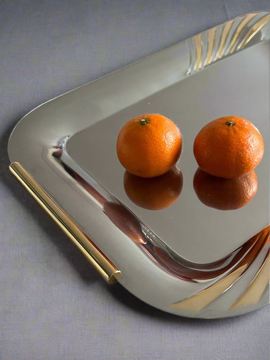 1980s Serving Tray | by Inoxbeck, Made in Italy