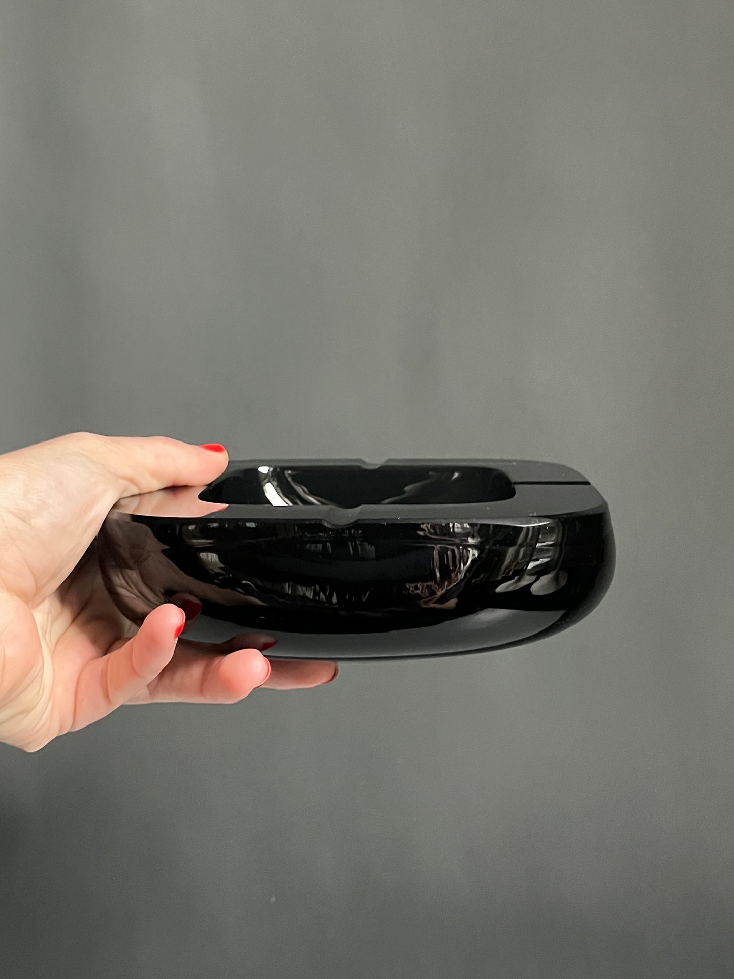 Kosta Boda Glass Ashtray
