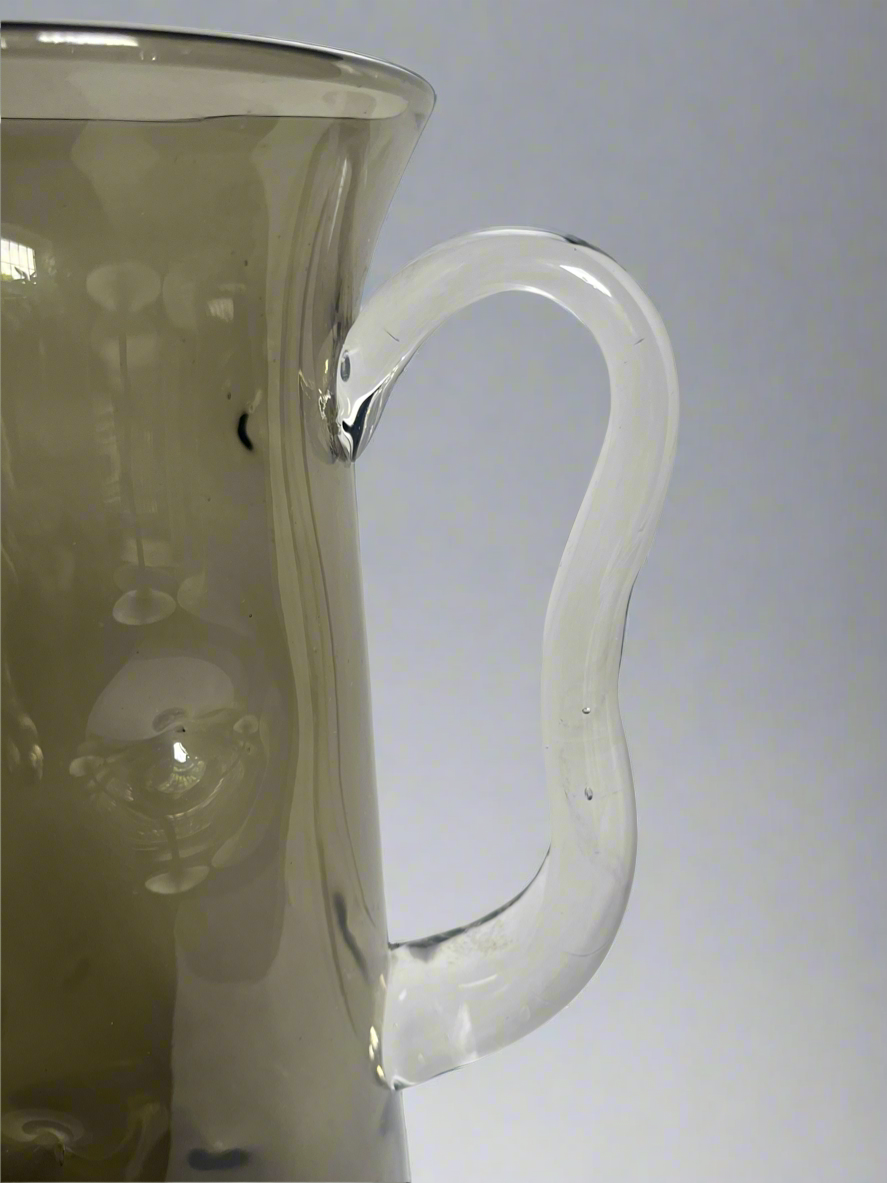 Empoli Smoked Glass Pitcher