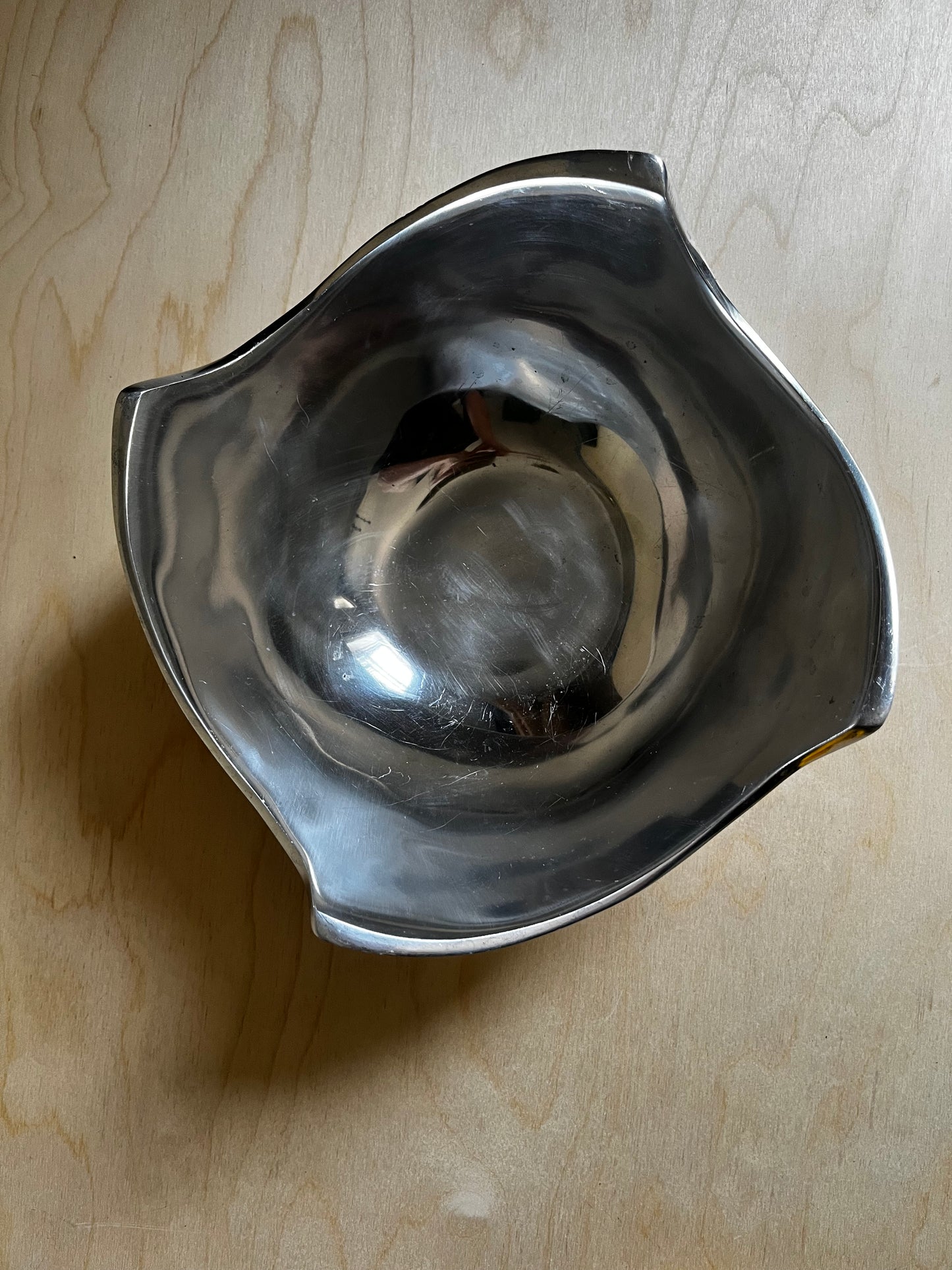 Alloy Bowl 10.5” Sculptural Centerpiece