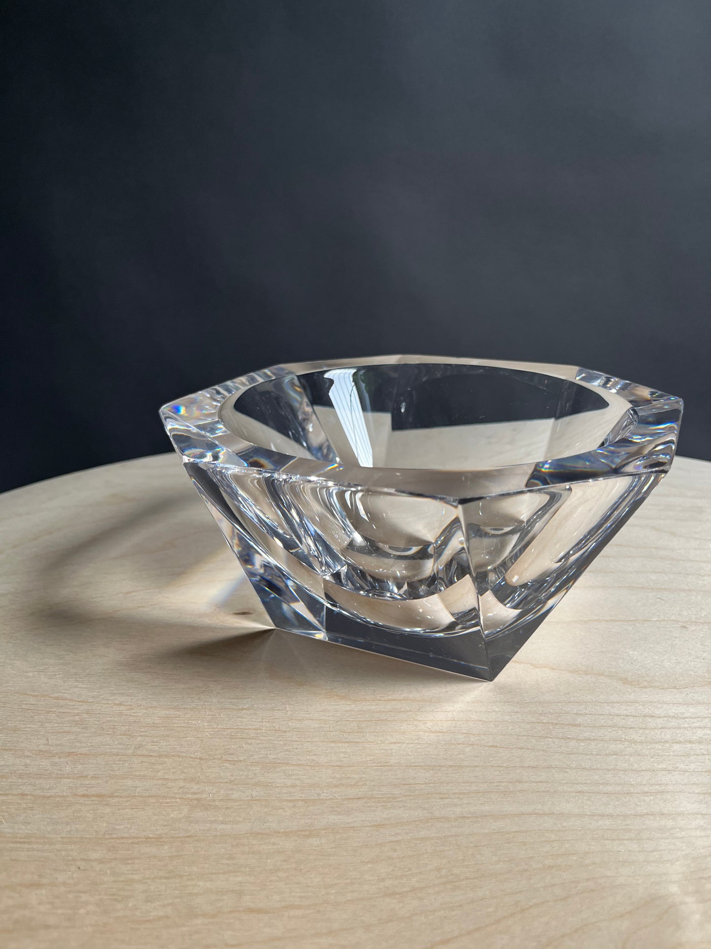 Orrefors Sweden Crystal Bowl