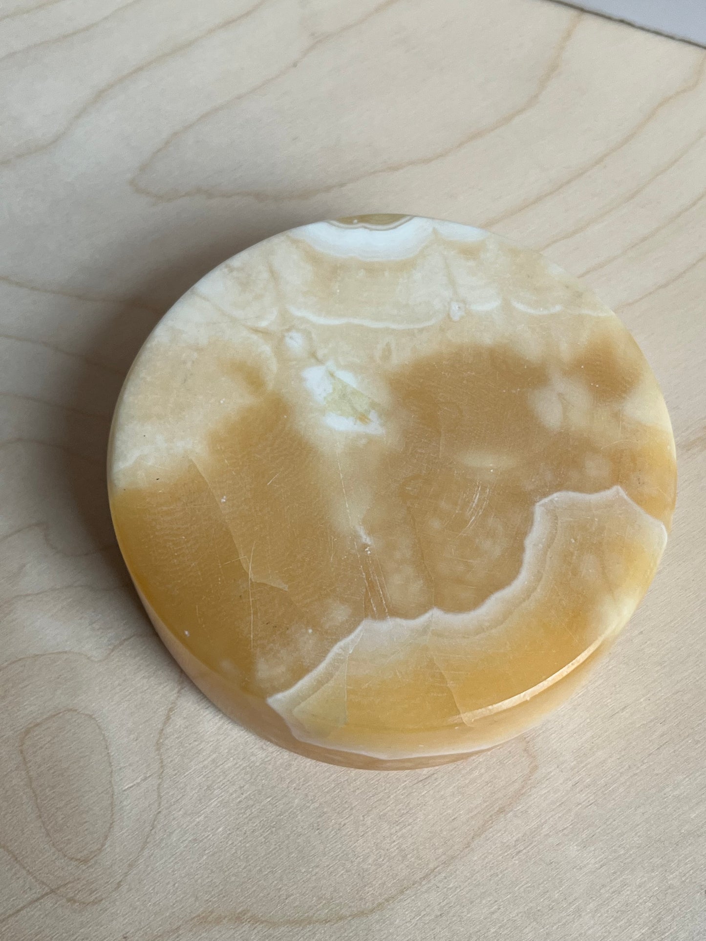 Honey Onyx Ashtray | Stone Catchall