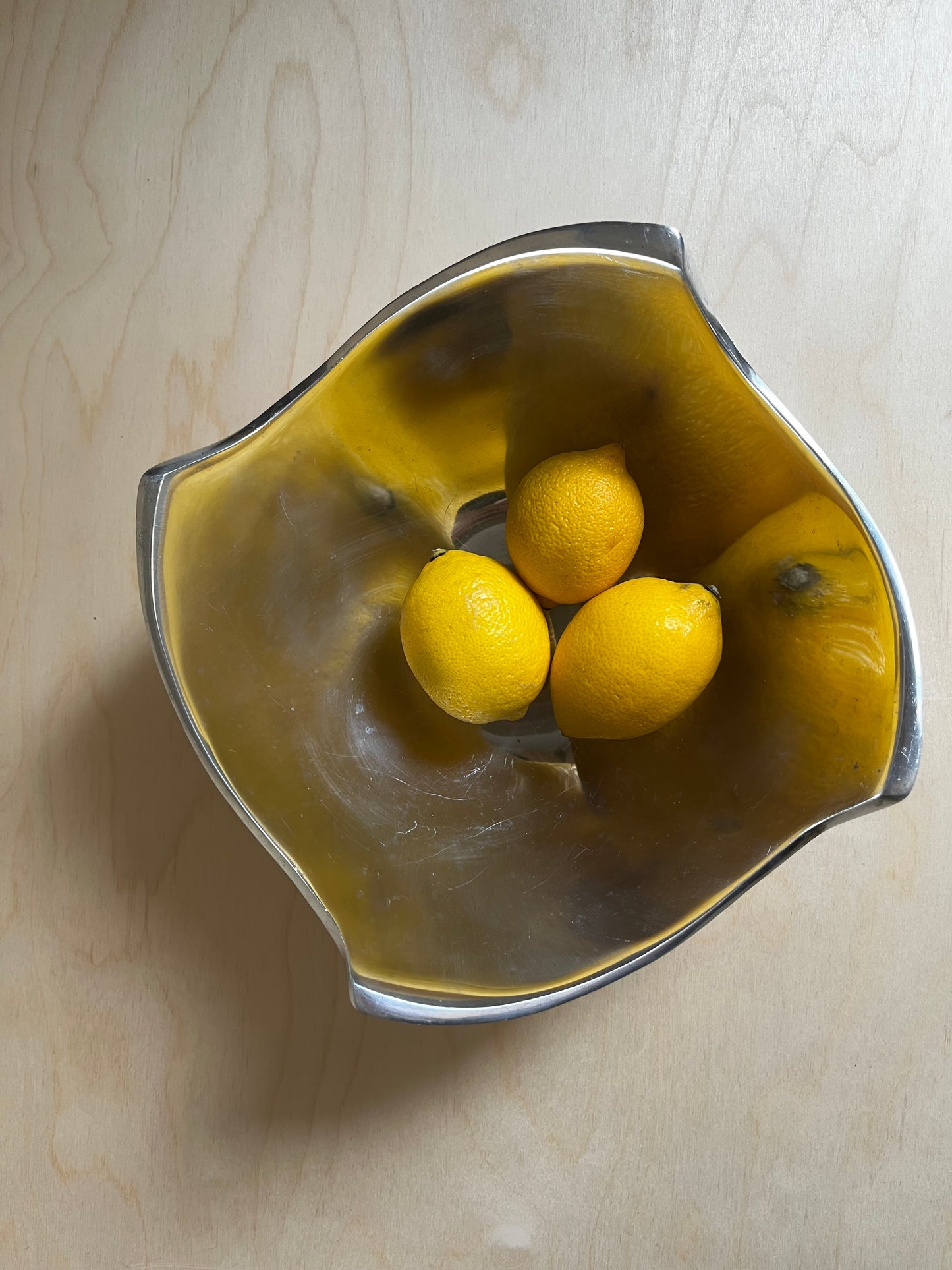Alloy Bowl 10.5” Sculptural Centerpiece
