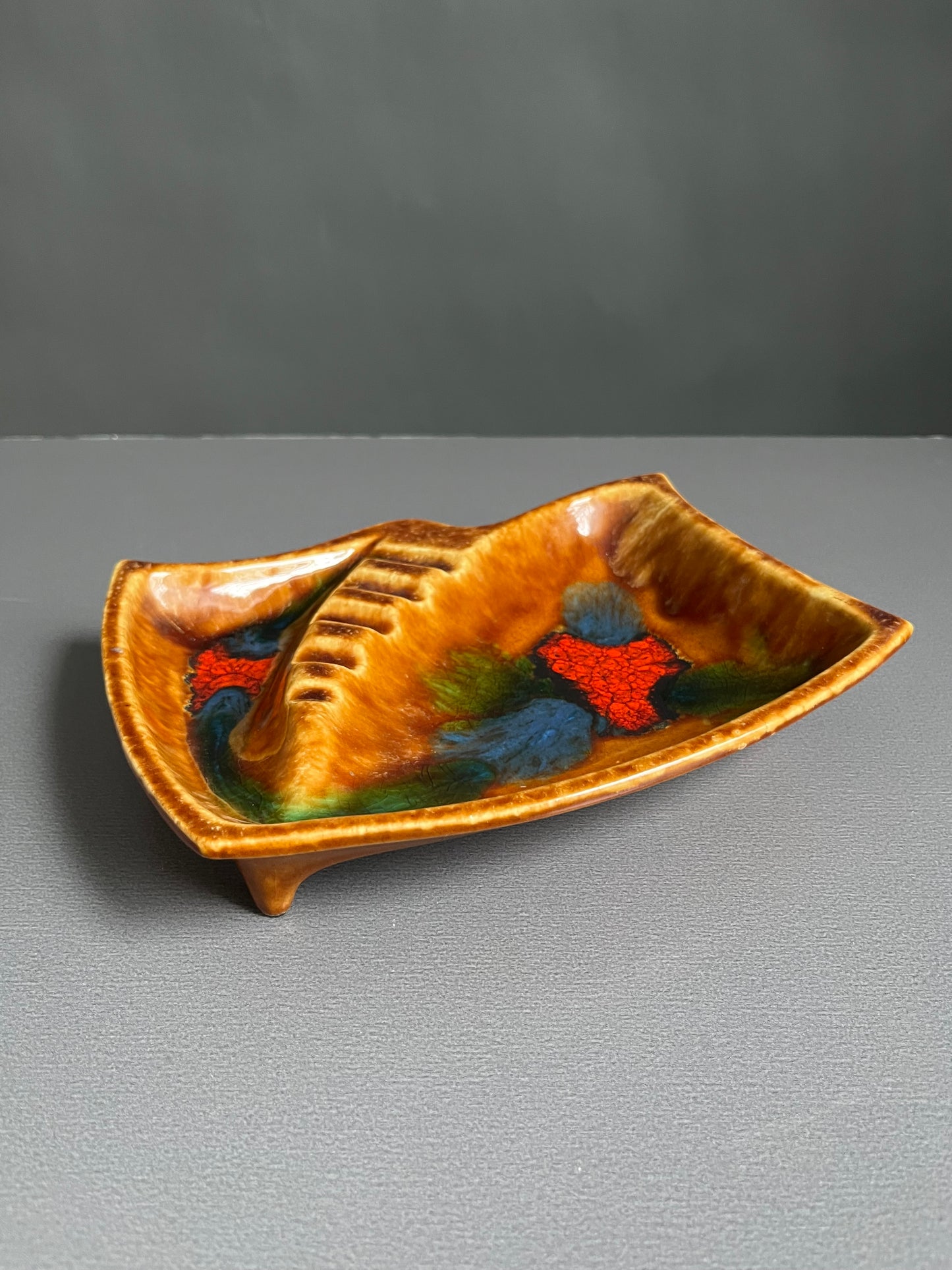 MCM Ceramic Ashtray | Mount Clemens Pottery Catchall Dish
