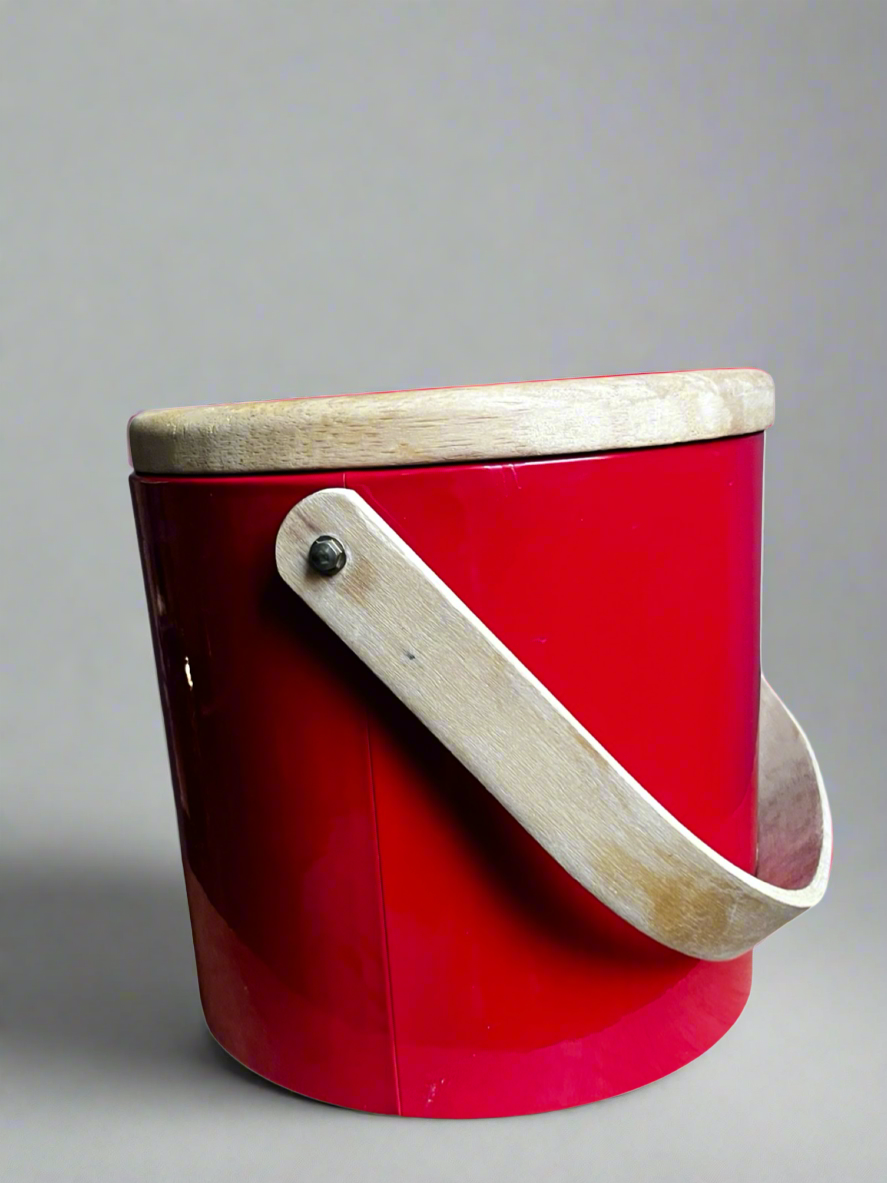 Georges Briard Vinyl Ice Bucket