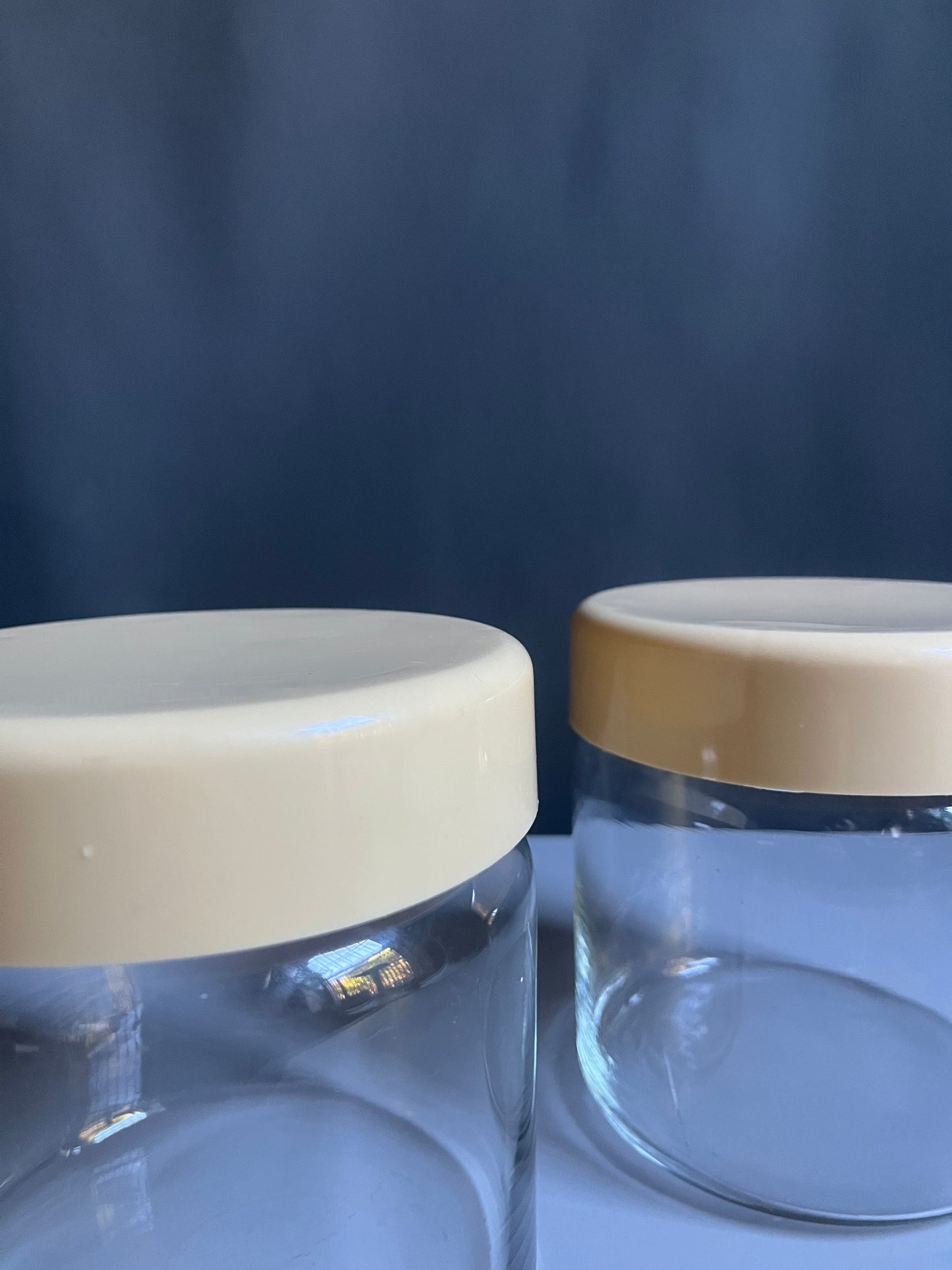 Glass Storage Jars - Heller Style | Set of 2