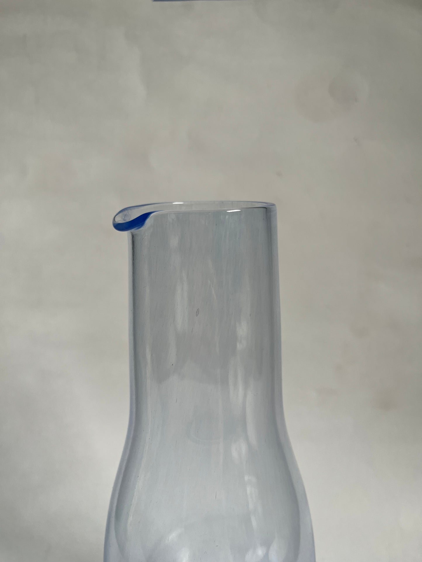 Kosta Boda Blue-Tinted Glass Carafe