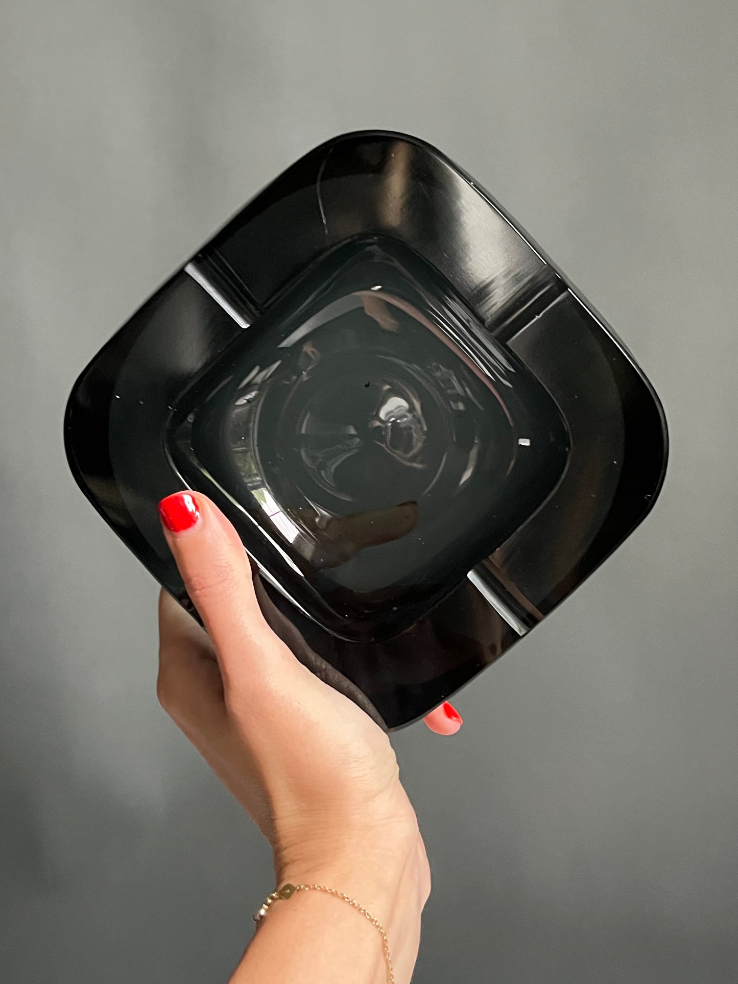 Kosta Boda Glass Ashtray
