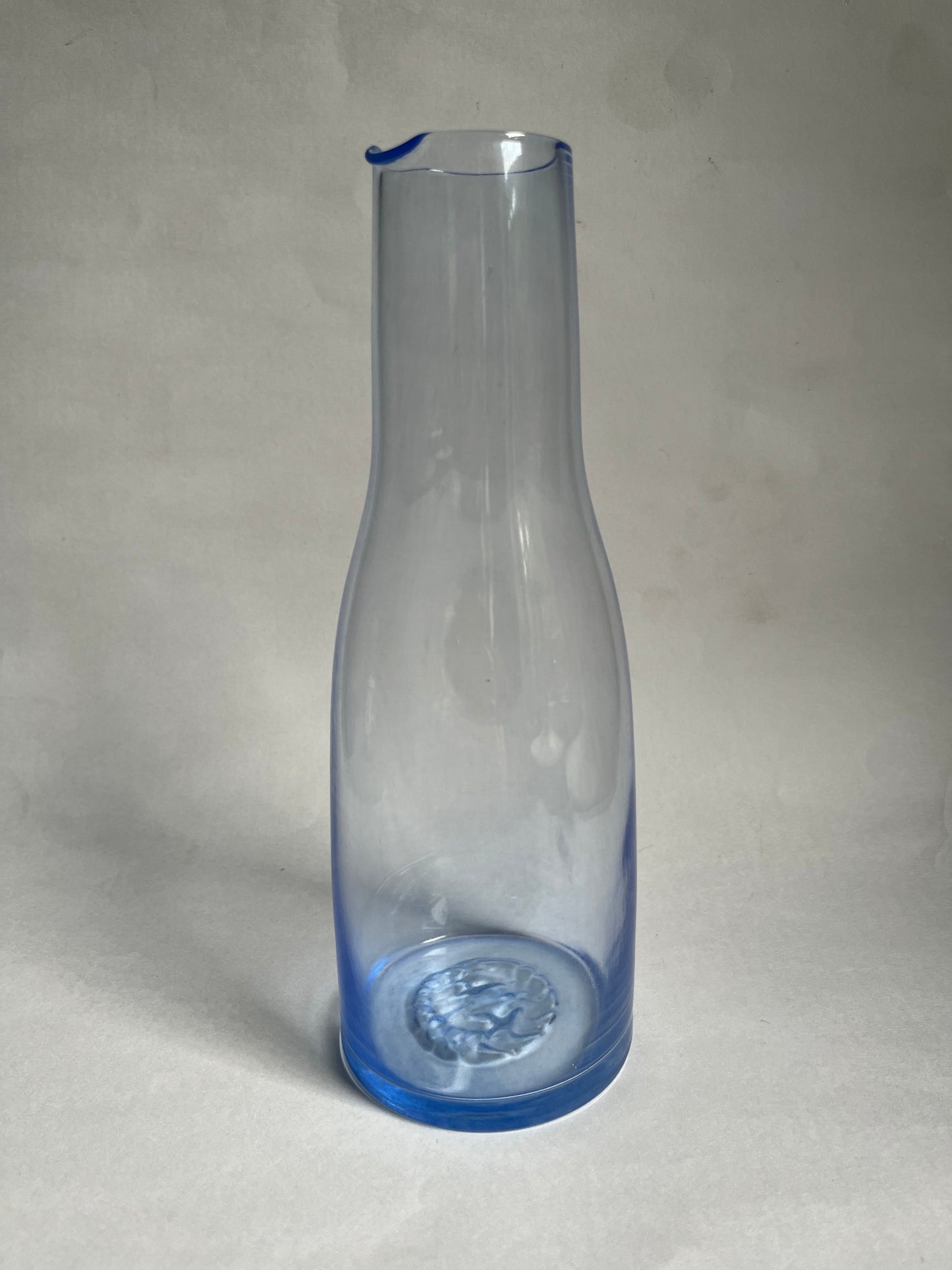 Kosta Boda Blue-Tinted Glass Carafe