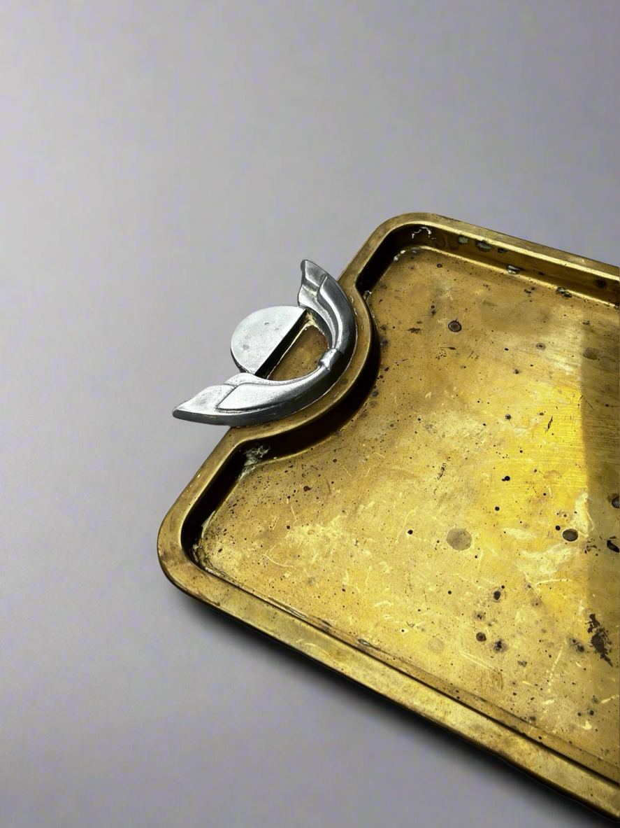 Art Deco Metal Tray