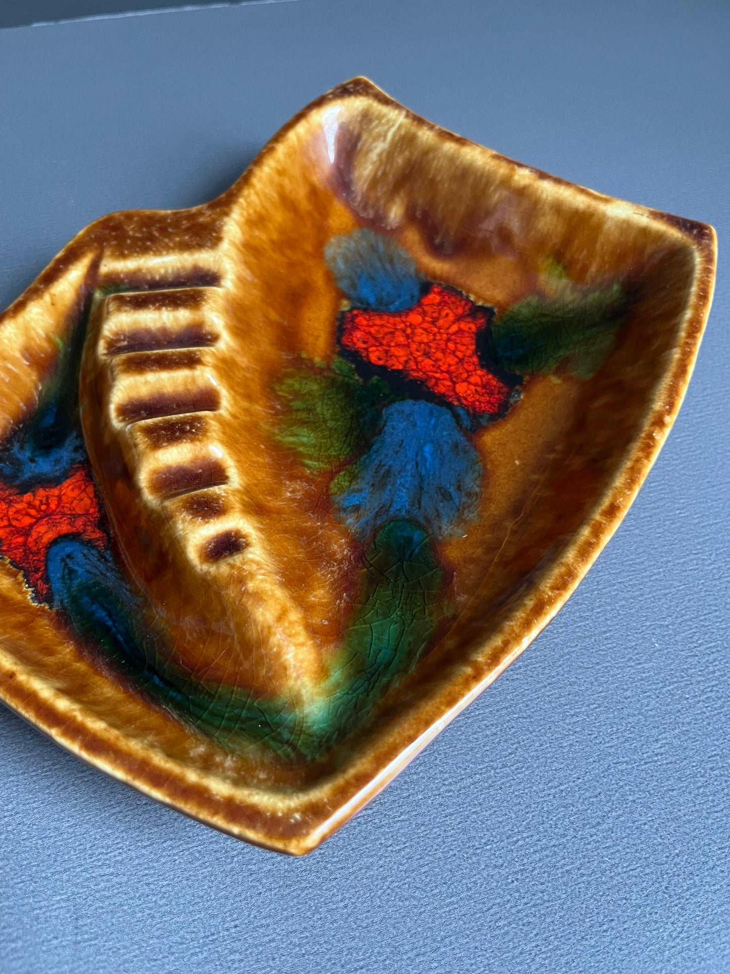 MCM Ceramic Ashtray | Mount Clemens Pottery Catchall Dish