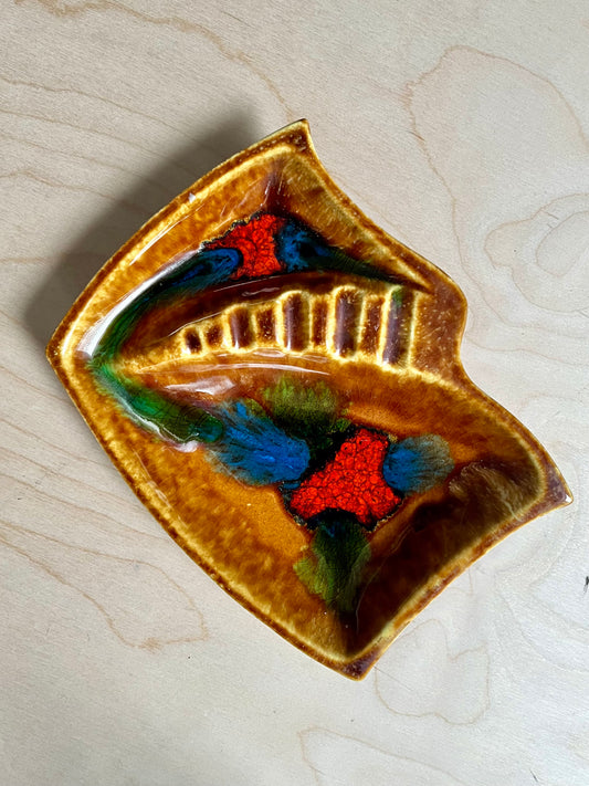 MCM Ceramic Ashtray | Mount Clemens Pottery Catchall Dish