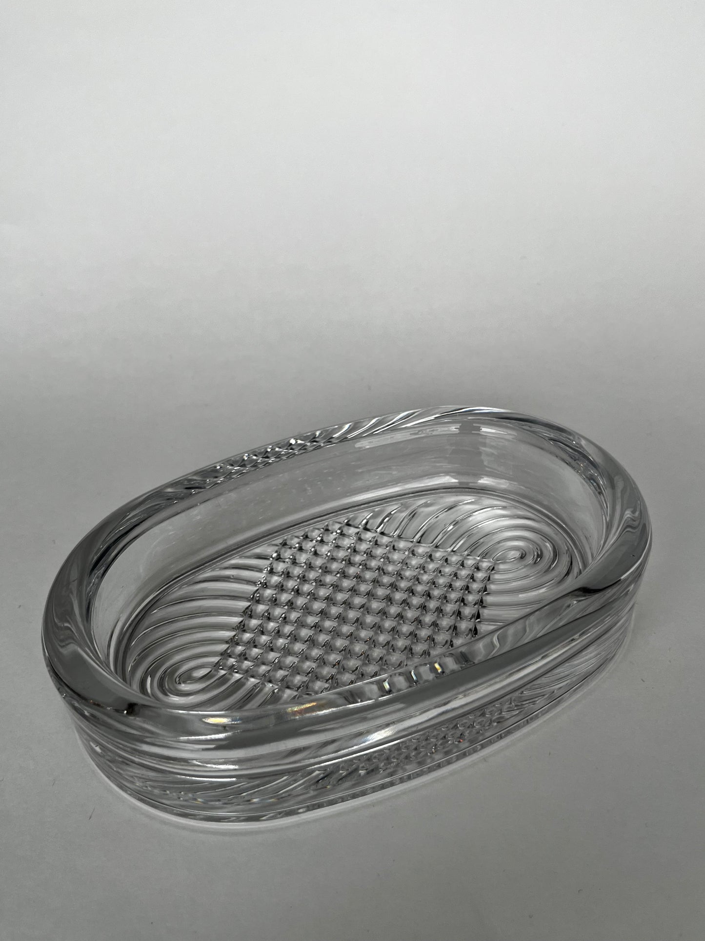 Dansk Mid Century Modern Glass Tray