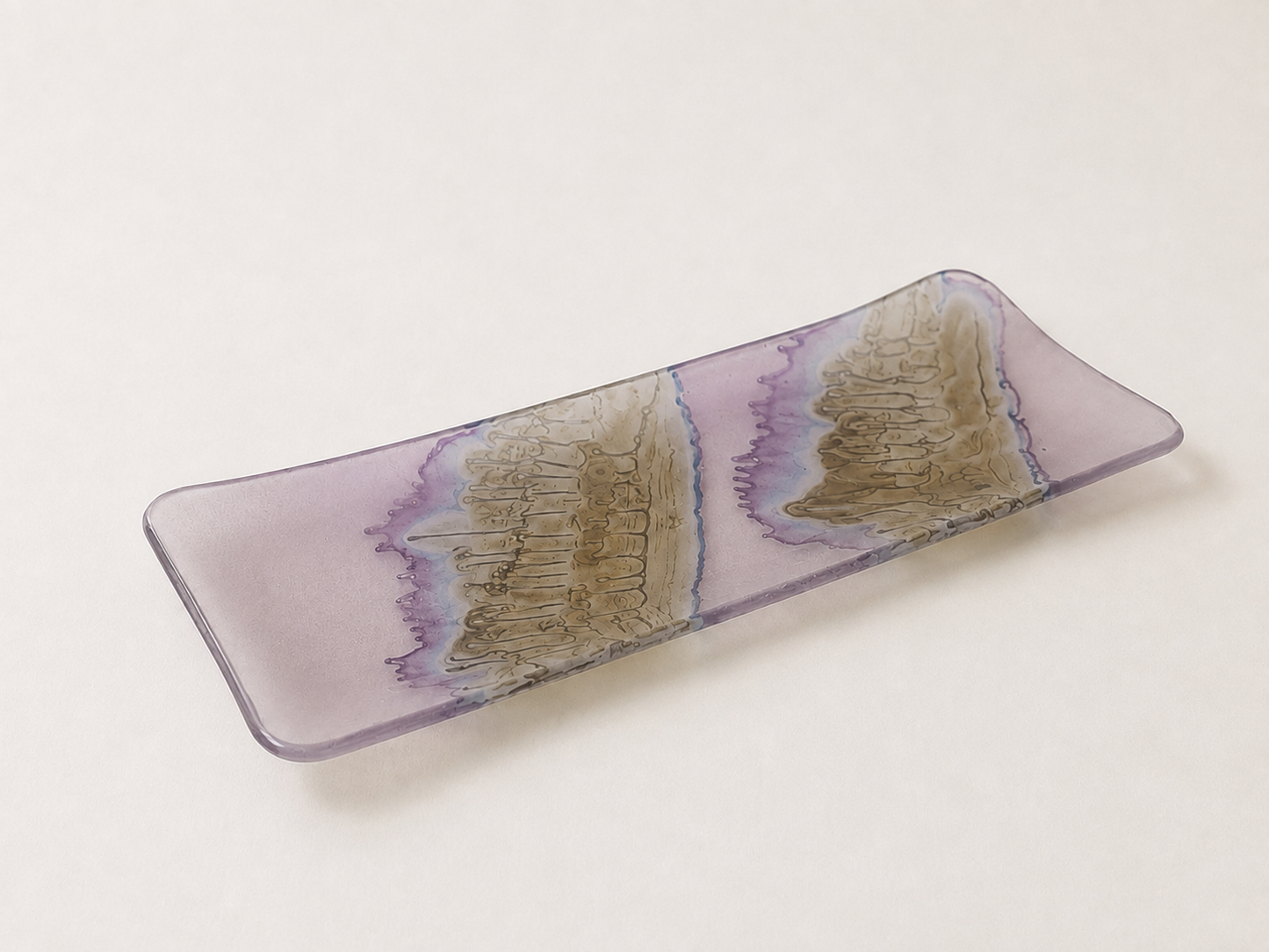 Studio Art Glass Tray | Verrerie Style