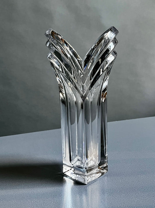 Mikasa Deco Crystal Vase